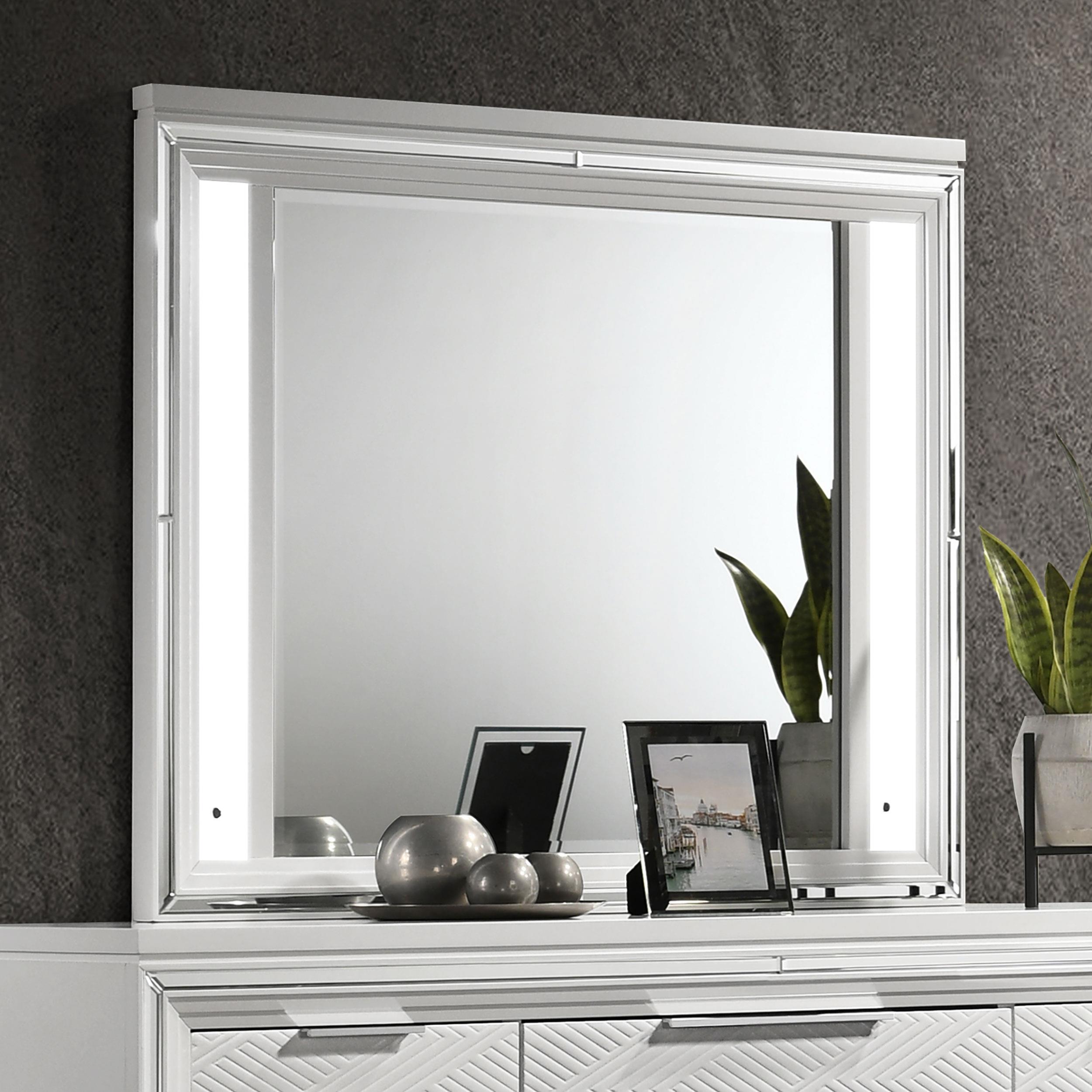 Coaster Marmore Contemporary Dresser Mirror Model 224964