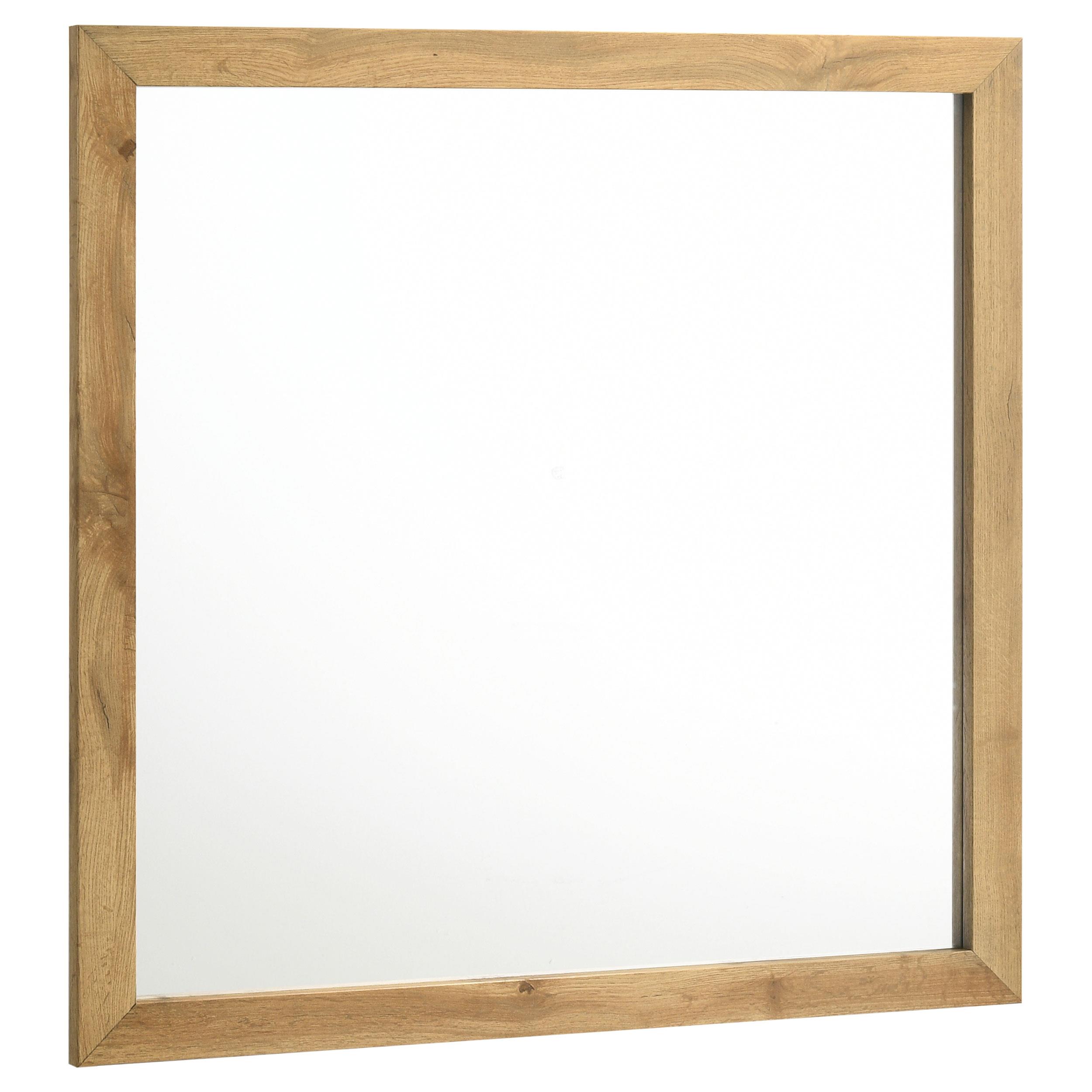 Coaster Kaywood Mid-Century Modern Natural Dresser Mirror Model 225004