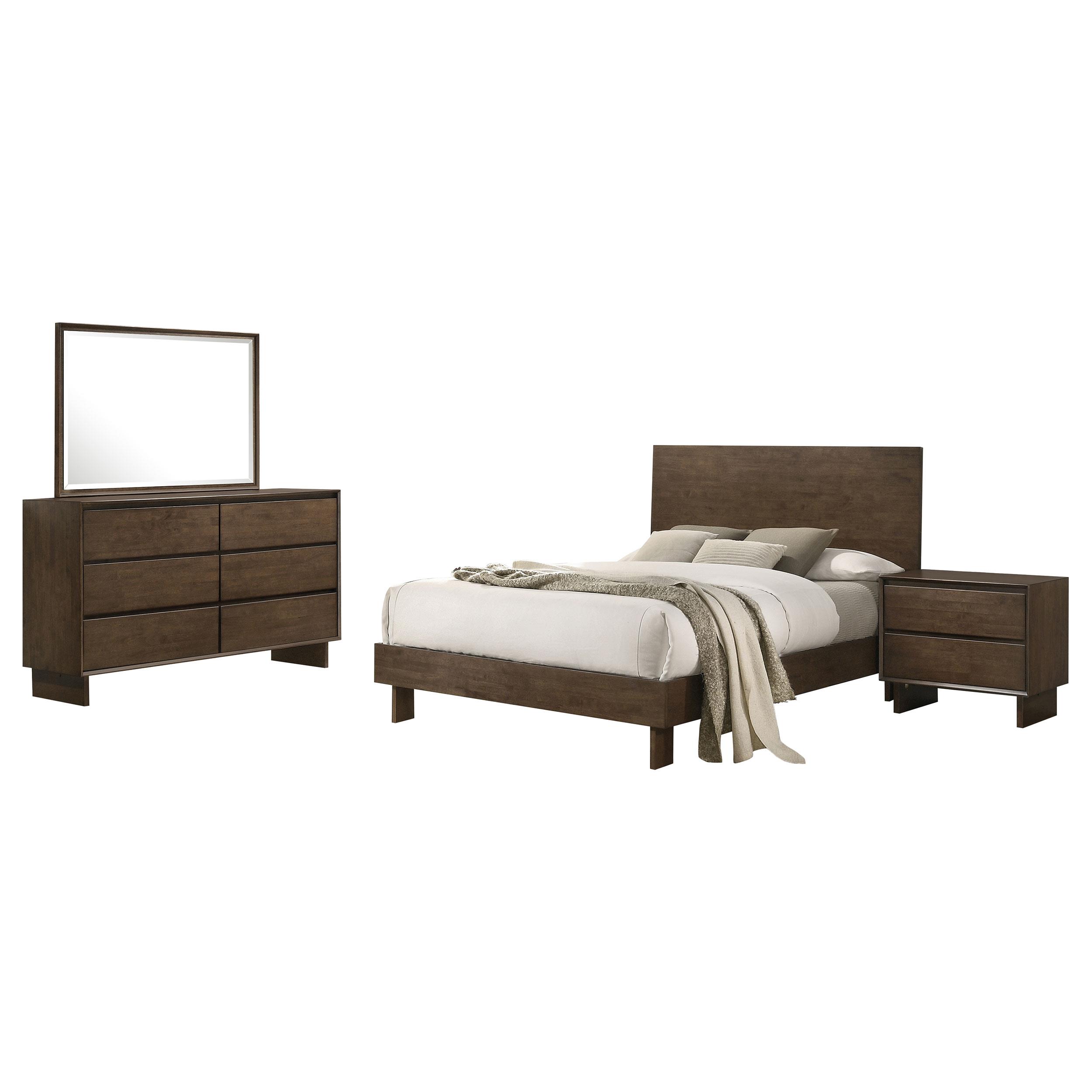 Coaster Glenwood Transitional Eastern King Bed Model 225011Ke-S4
