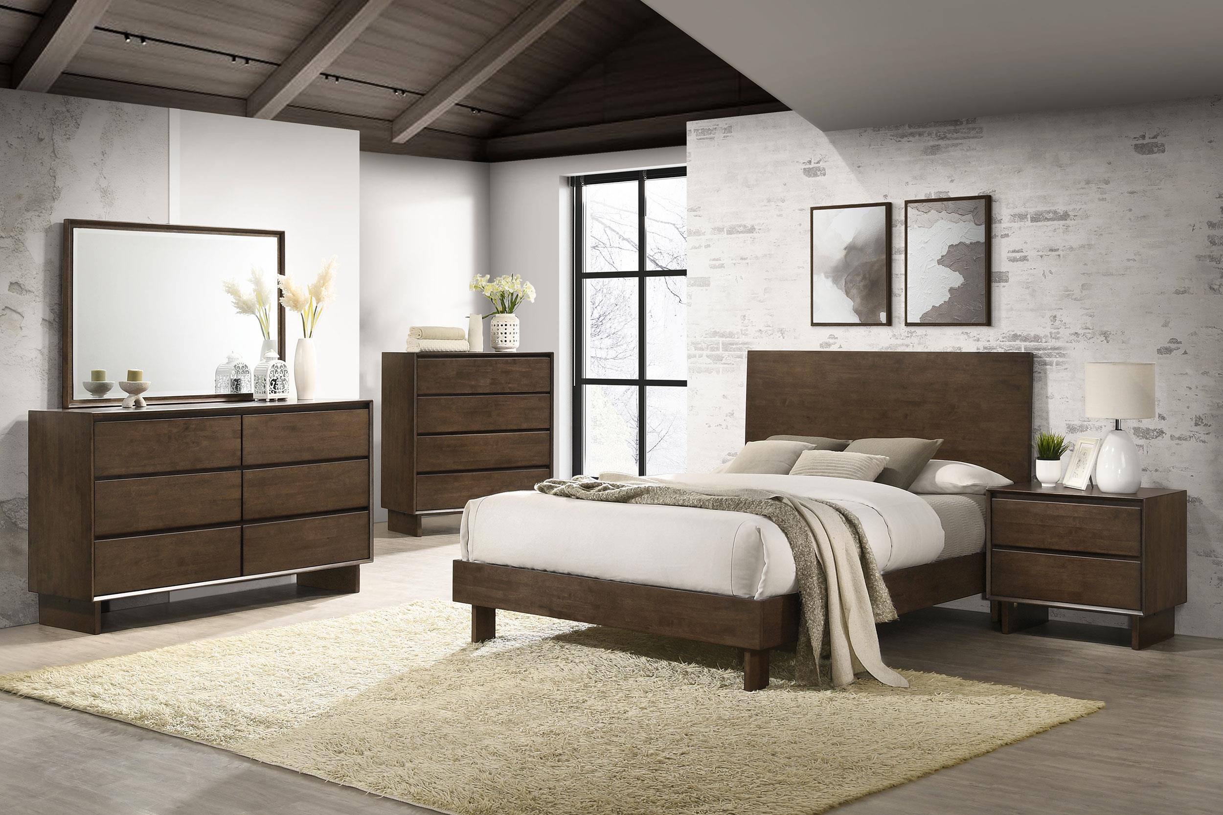 Coaster Glenwood Transitional Eastern King Bed Model 225011Ke-S5