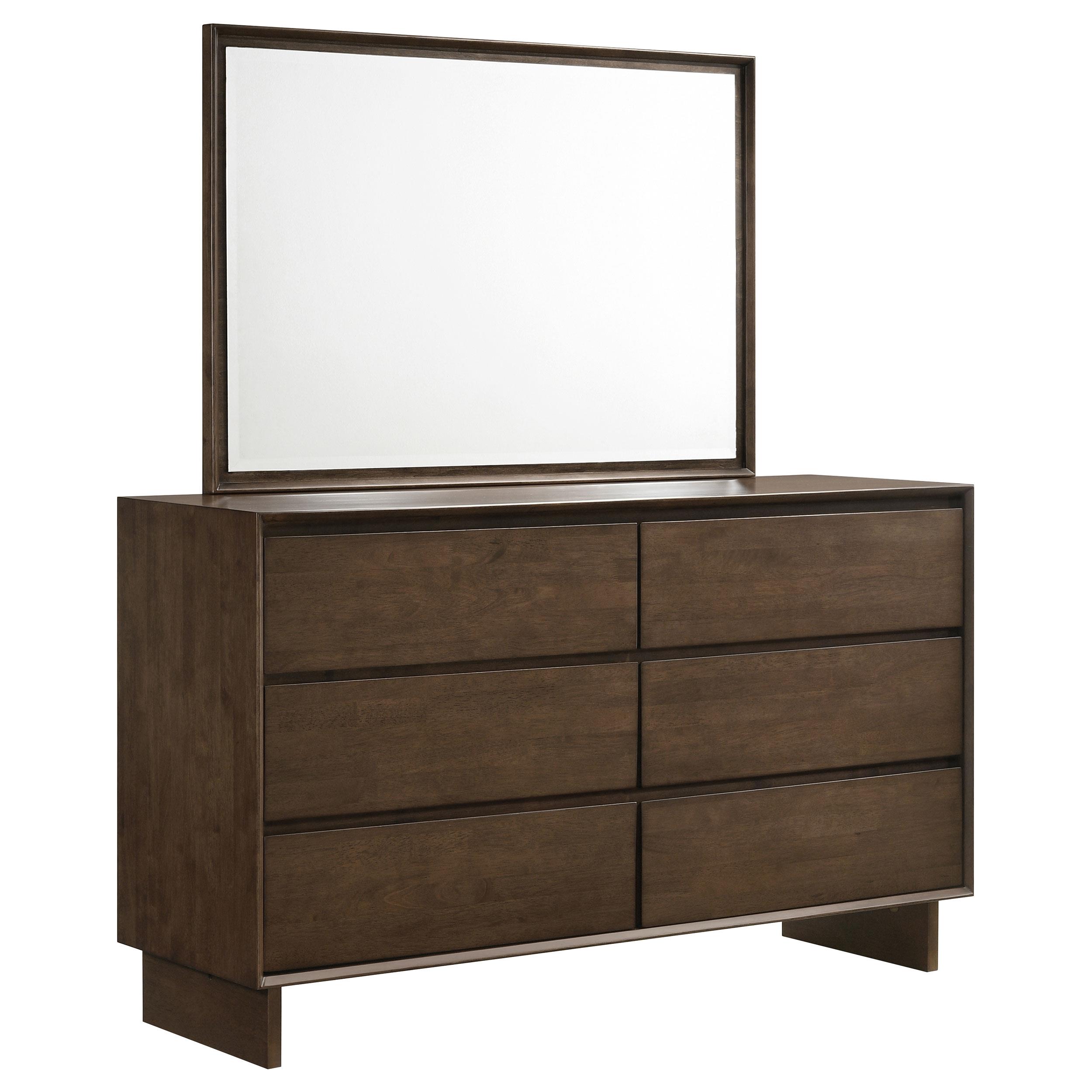 Coaster Glenwood Transitional Dresser With Mirror Model 225013M
