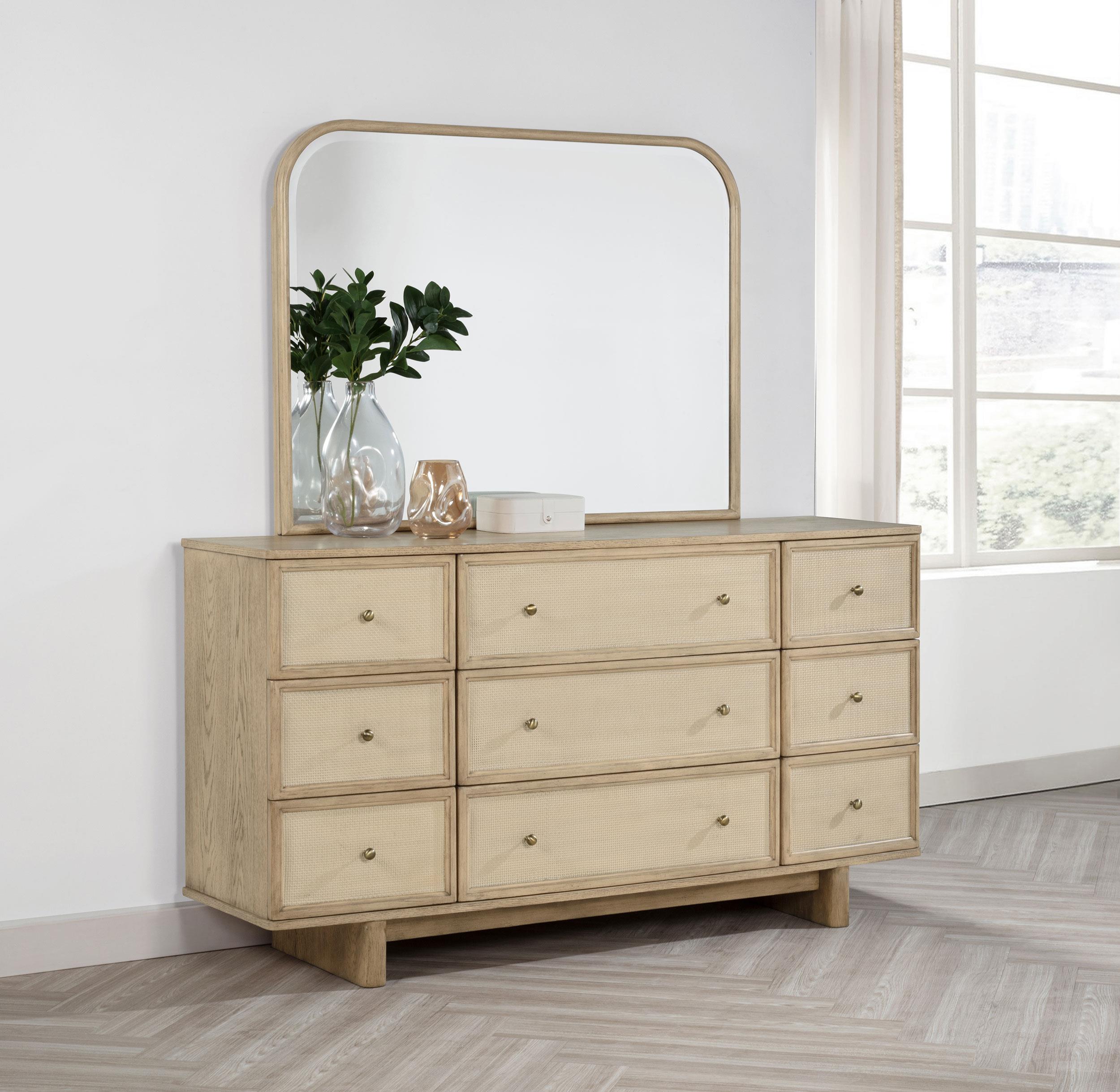 Coaster Kailani Coastal Dresser With Mirror Model 225043M
