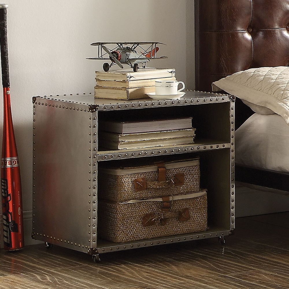 Acme Brancaster Nightstand with USB Model 26218