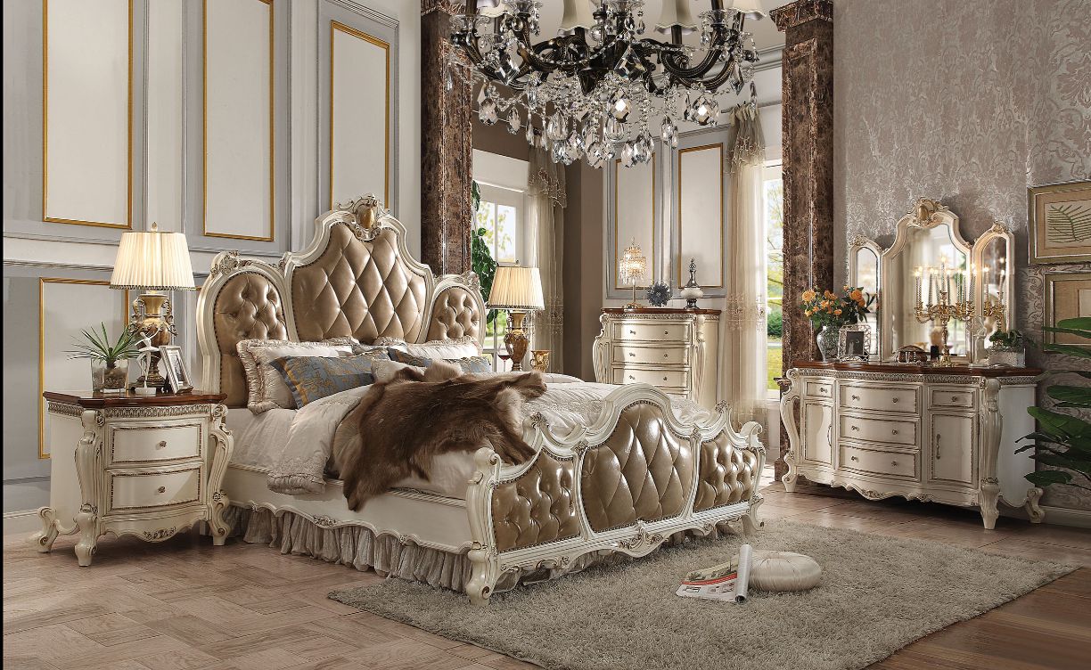 Acme Picardy Queen Bed Model 26900Q