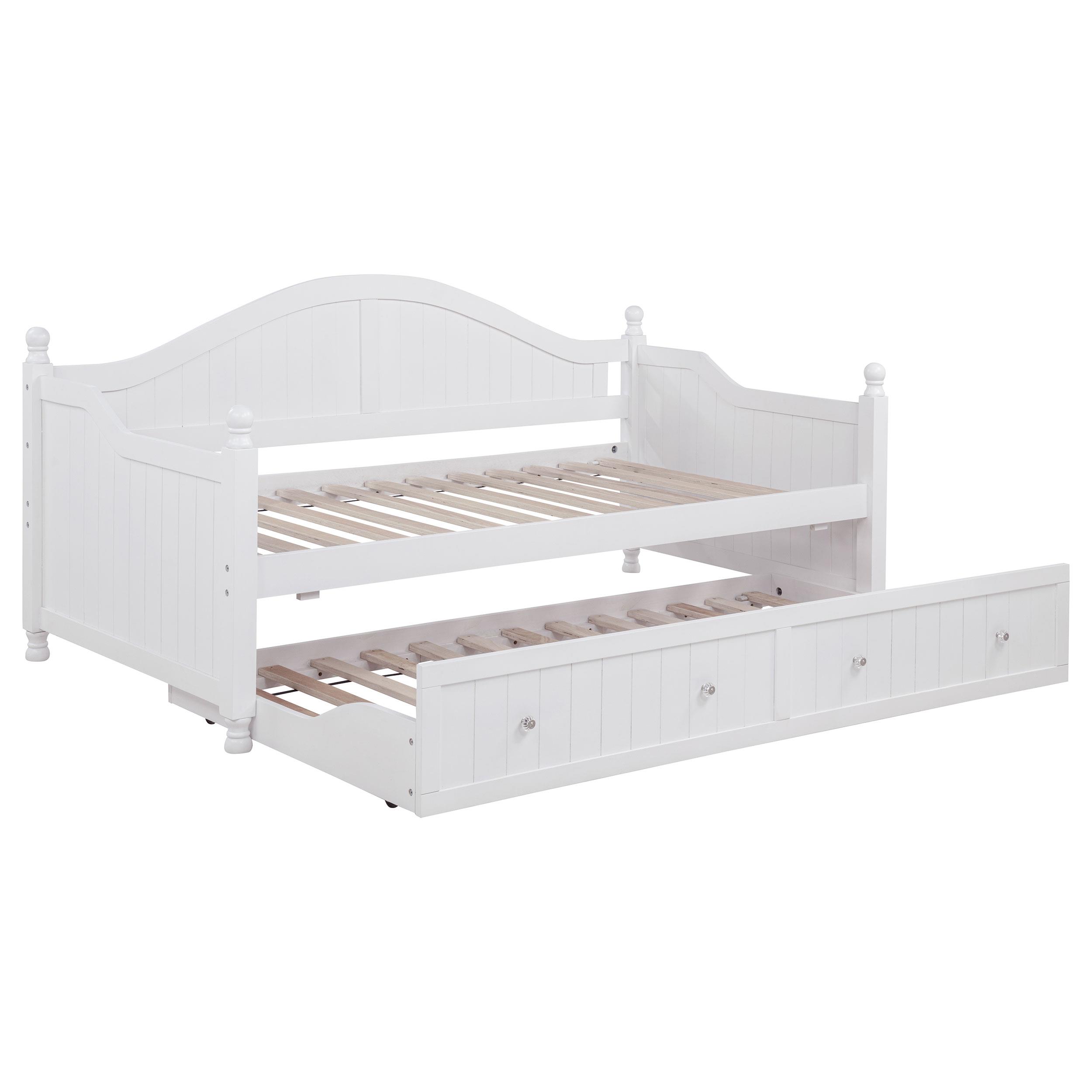 Coaster Julie Ann Transitional Twin Daybed With Trundle Model 300053