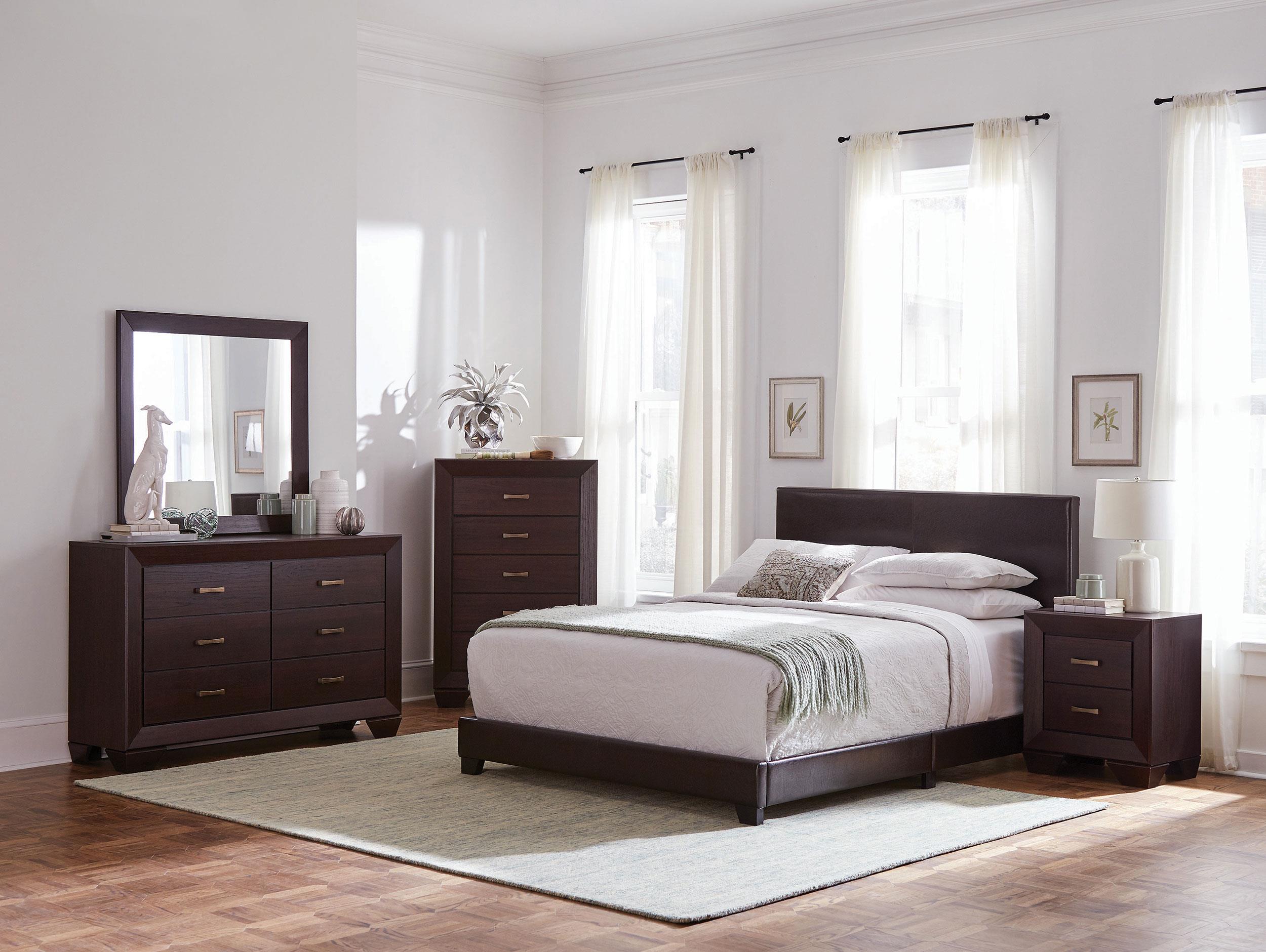 Coaster Dorian Transitional Eastern King Bed Model 300762Ke-S5