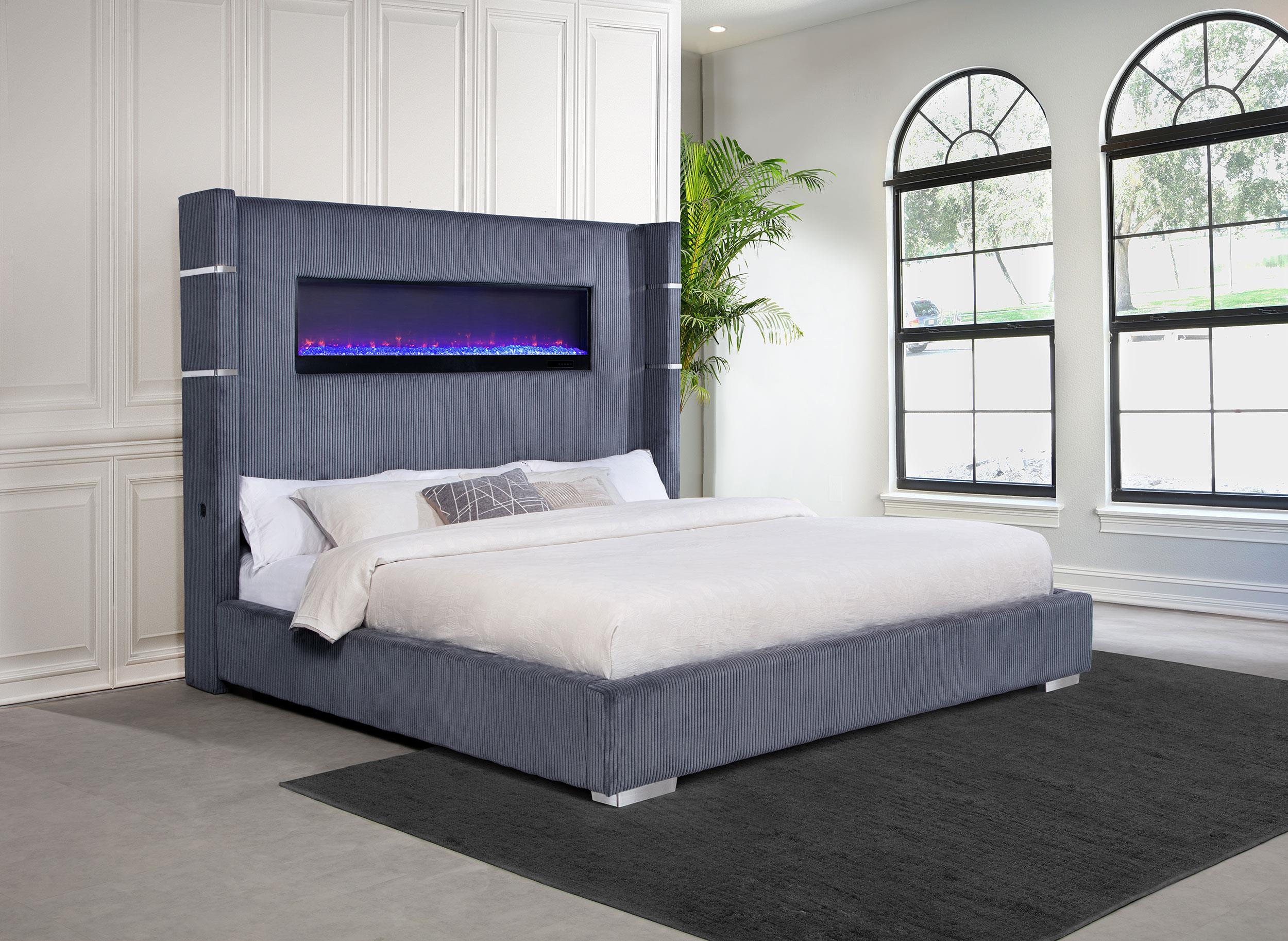 Coaster Tisdall Contemporary Eastern King Bed Model 306030Ke