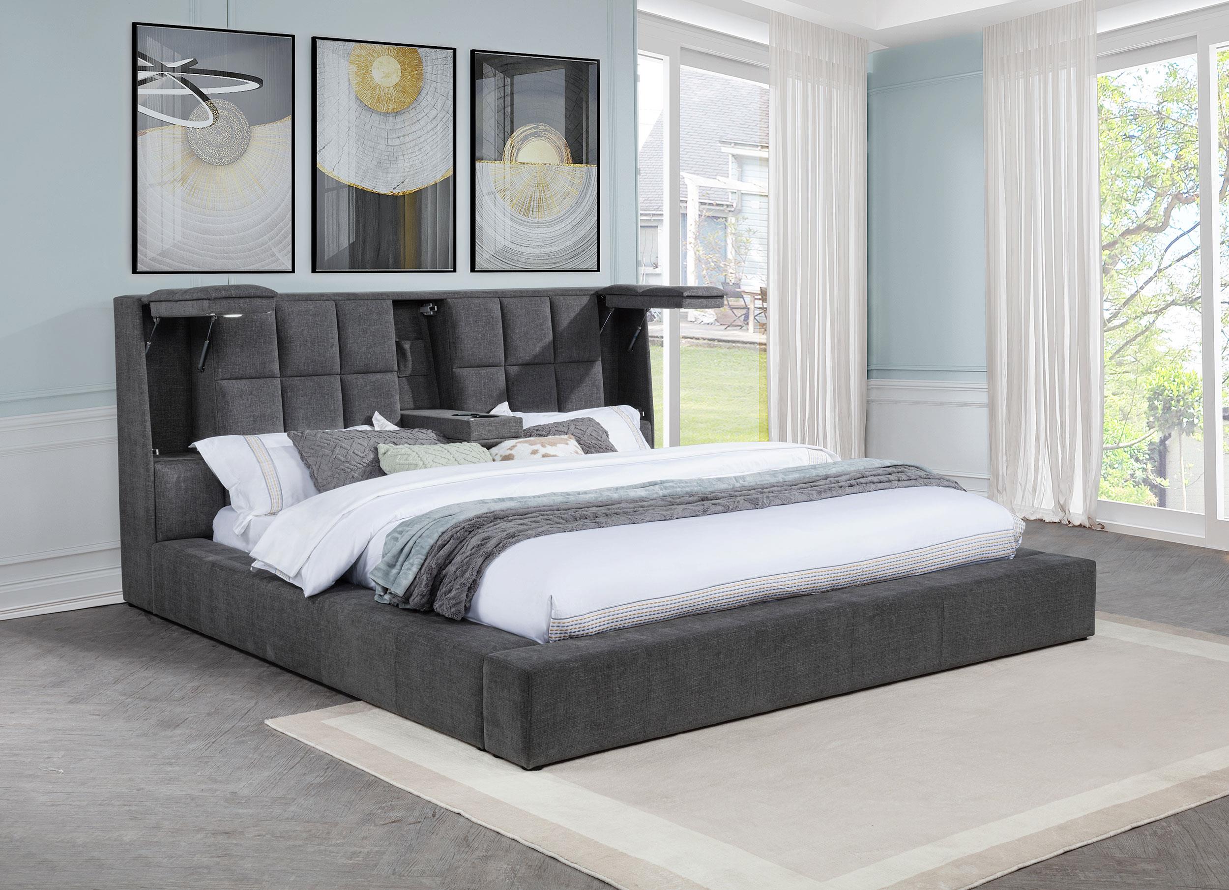 Coaster Dreux Contemporary Eastern King Bed Model 315948Gryke