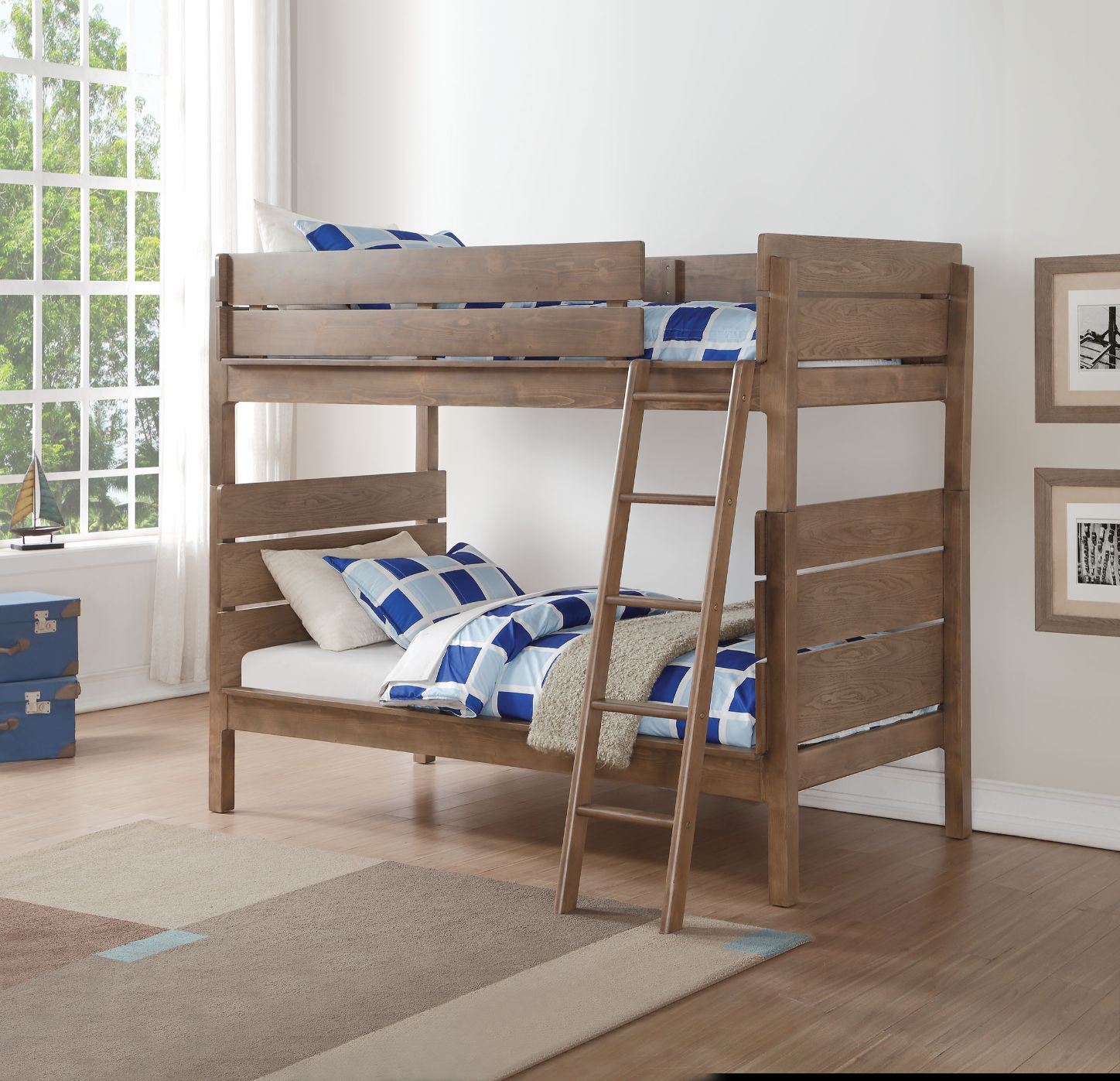 Acme Ranta Twin/Twin Bunk Bed Model 37400