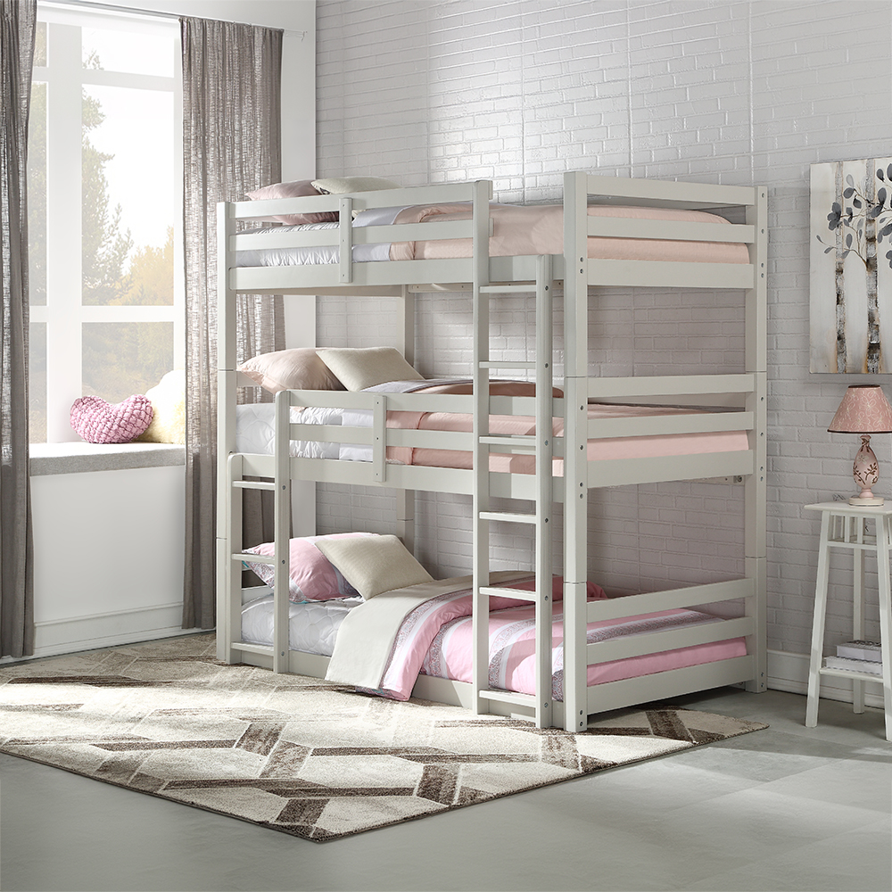 Acme Ronnie Triple Twin Bunk Bed Model 37420