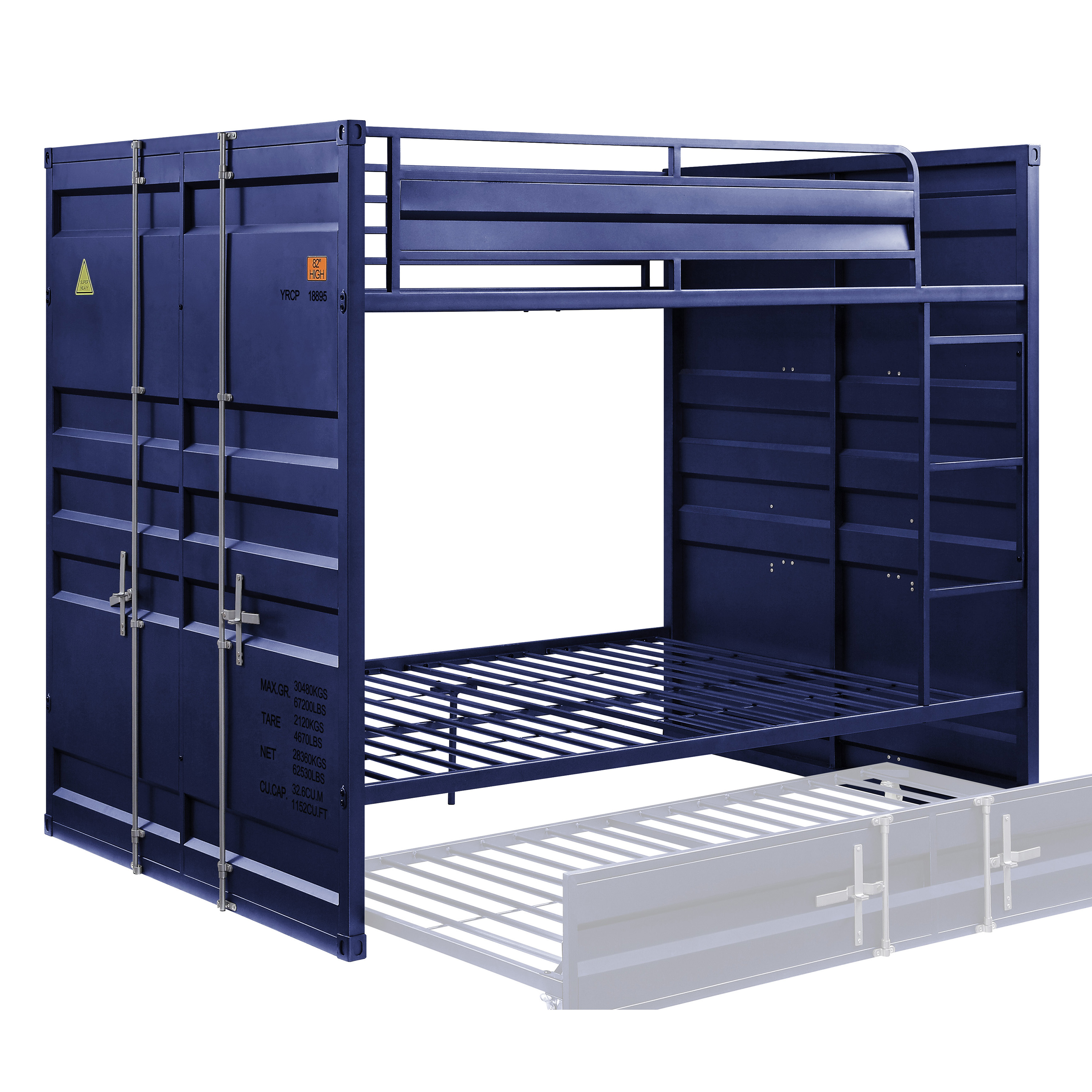 Acme Cargo Full/Full Bunk Bed Model 37905