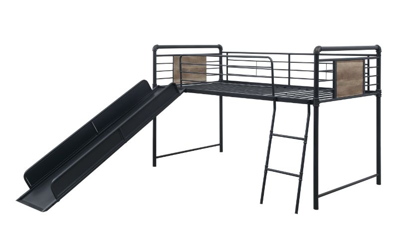Acme Cordelia Twin Loft Bed with Slide Model 38315