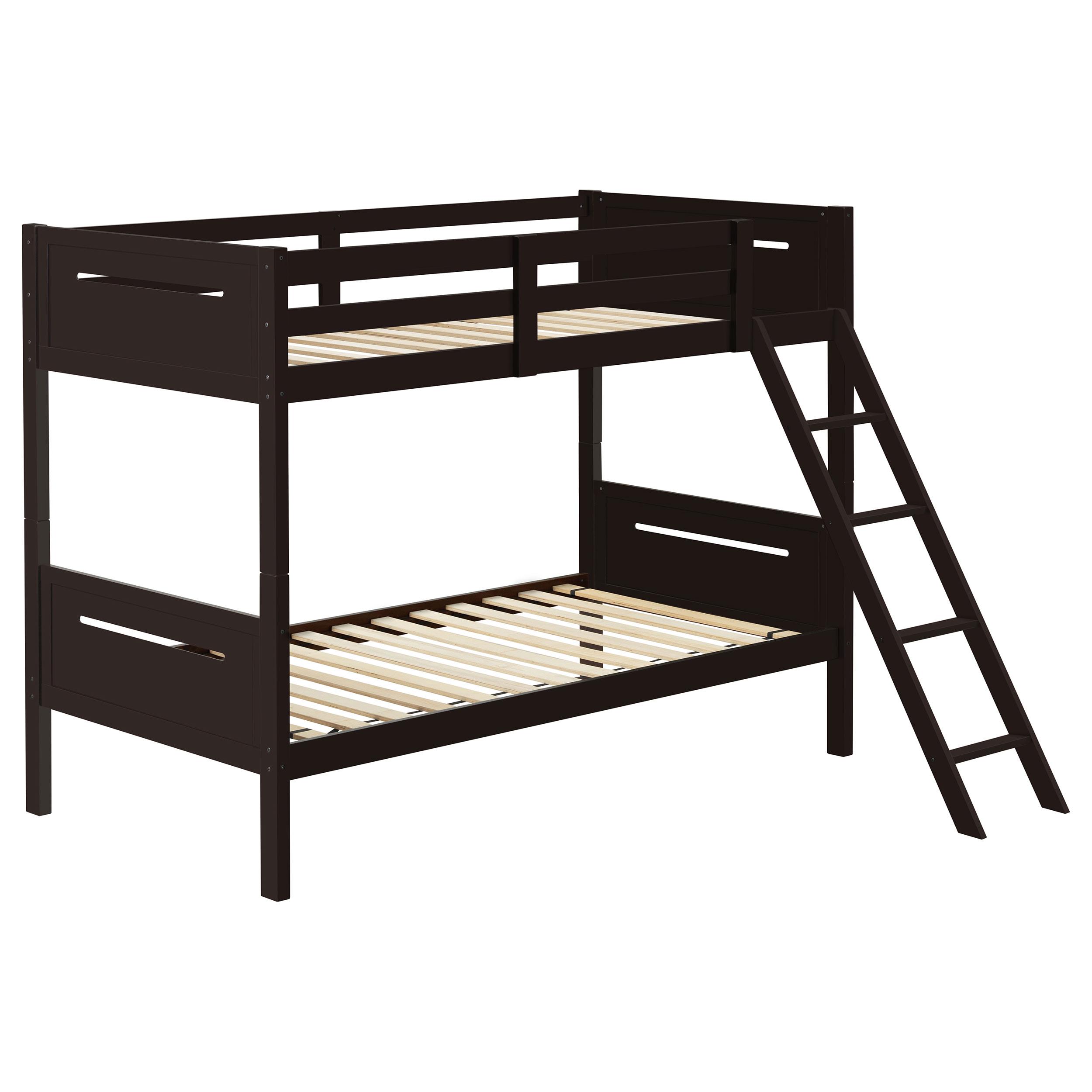 Coaster Littleton Transitional Twin / Twin Bunk Bed Model 405051Brn