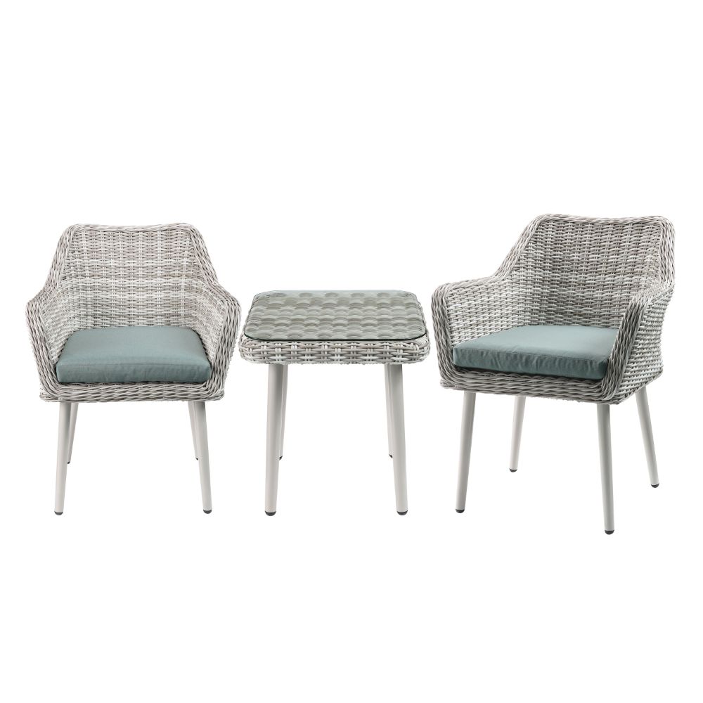 Acme Tashay 3PC Pack Patio Bistro Set Model 45005