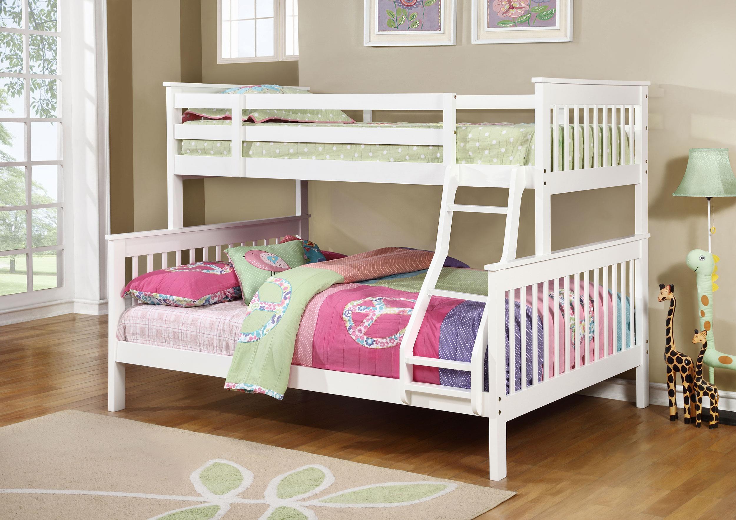 Coaster Chapman Transitional Twin / Full Bunk Bed Model 460260