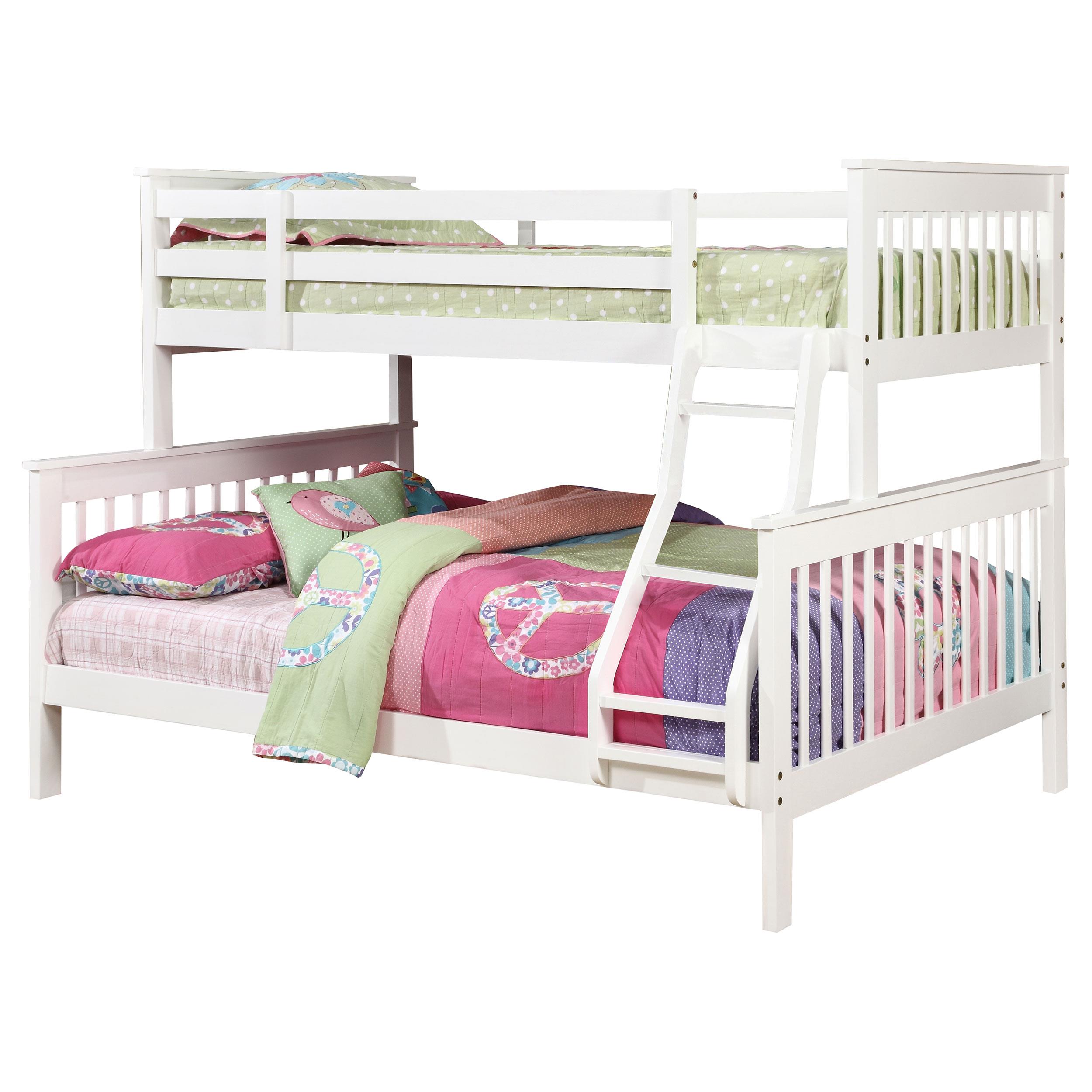Coaster Chapman Transitional Twin / Full Bunk Bed Model 460260