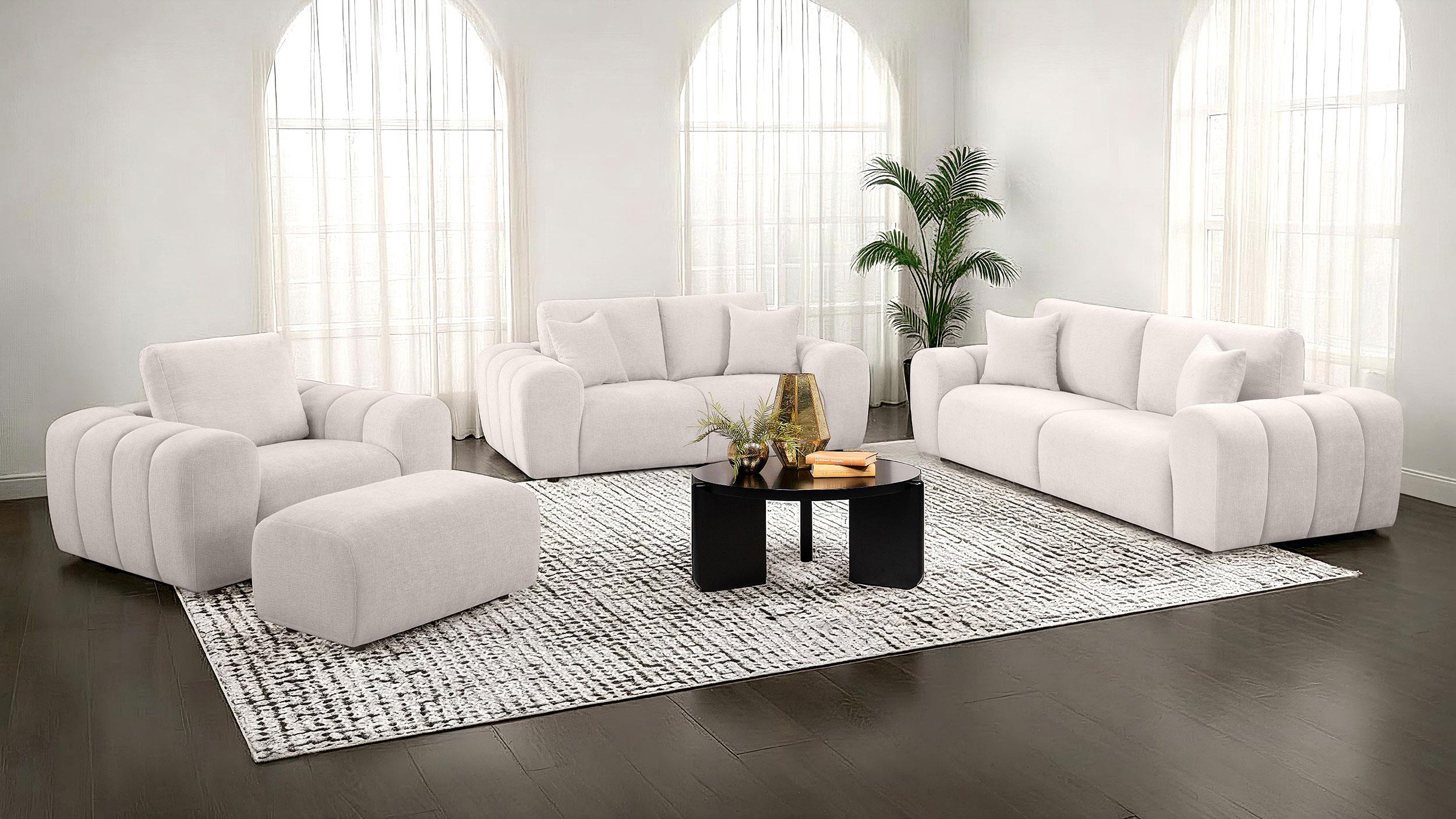 Coaster Burnett Contemporary Sofa Model 504955-S4
