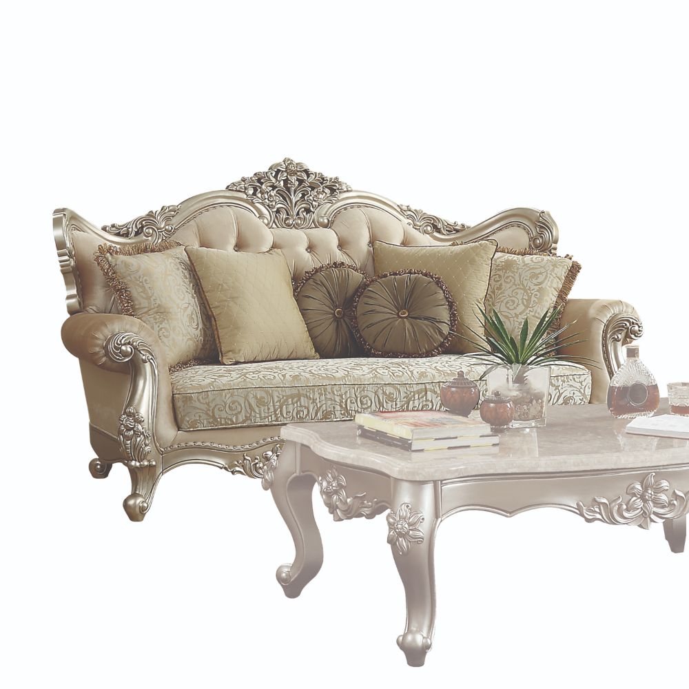 Acme Bently Sofa with 7 Pillows(Same Lv01579) Model 50660