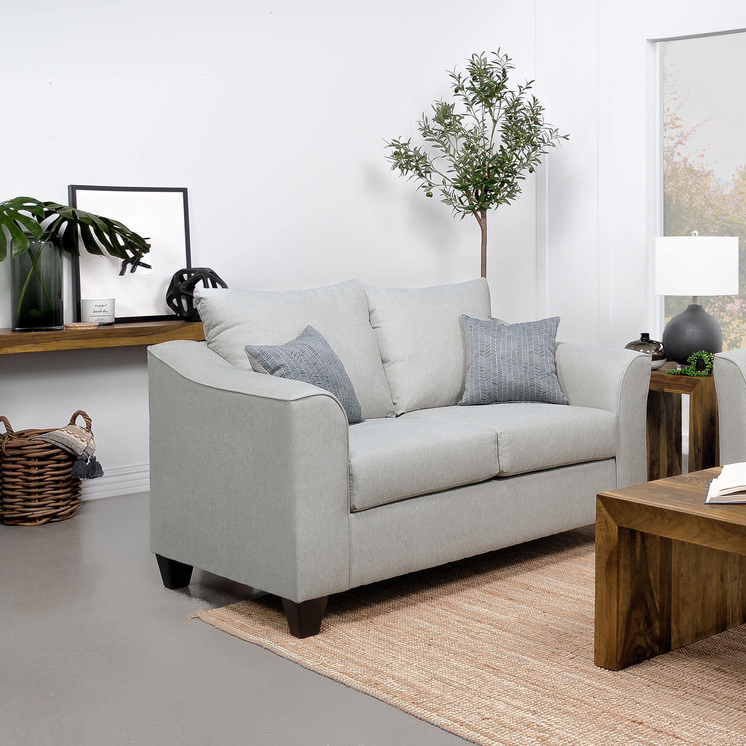 Coaster Salizar Transitional Brown Loveseat Model 508582