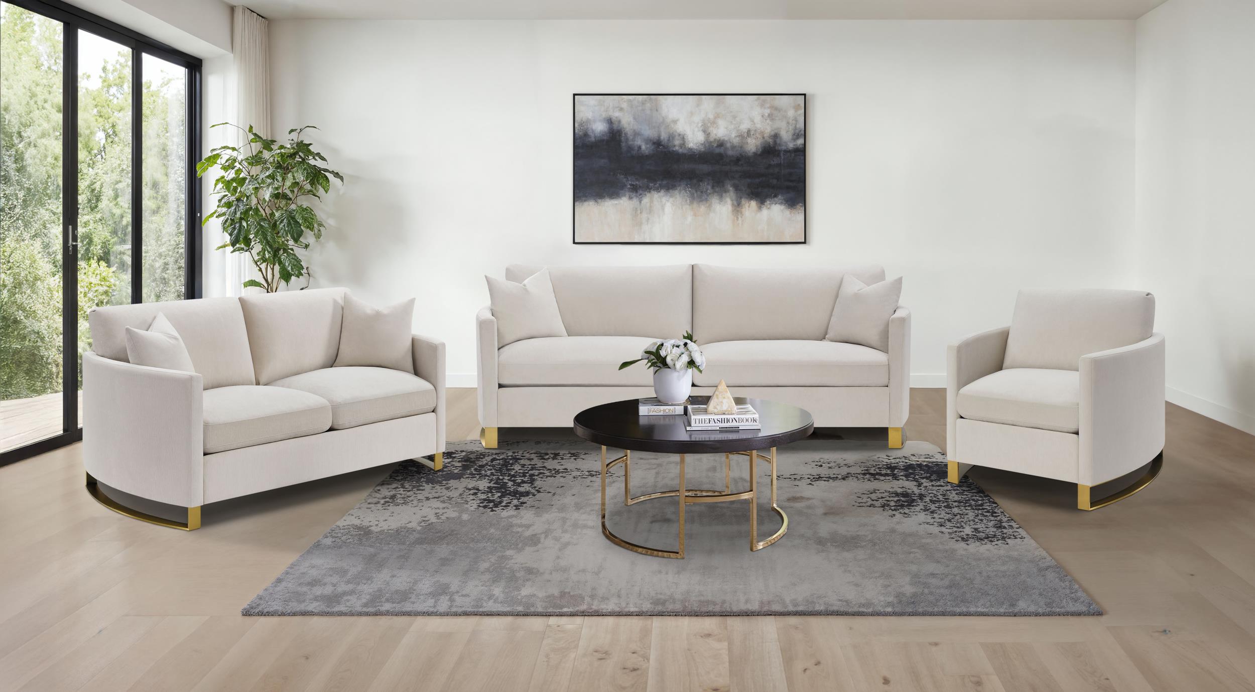 Coaster Corliss Contemporary Sofa Model 508821-S3