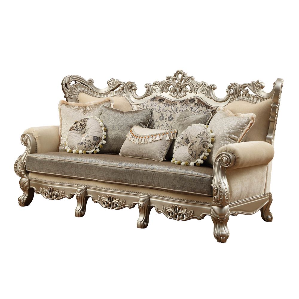 Acme Ranita Sofa with 7 Pillows Model 51040