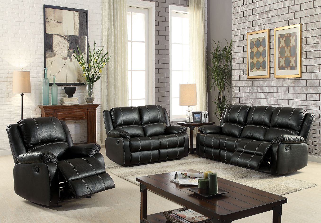 Acme Zuriel Motion Sofa Model 52285