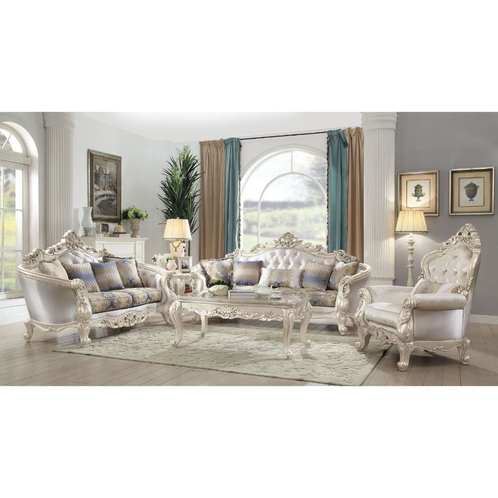 Acme Gorsedd Sofa with 5 Pillows Model 52440