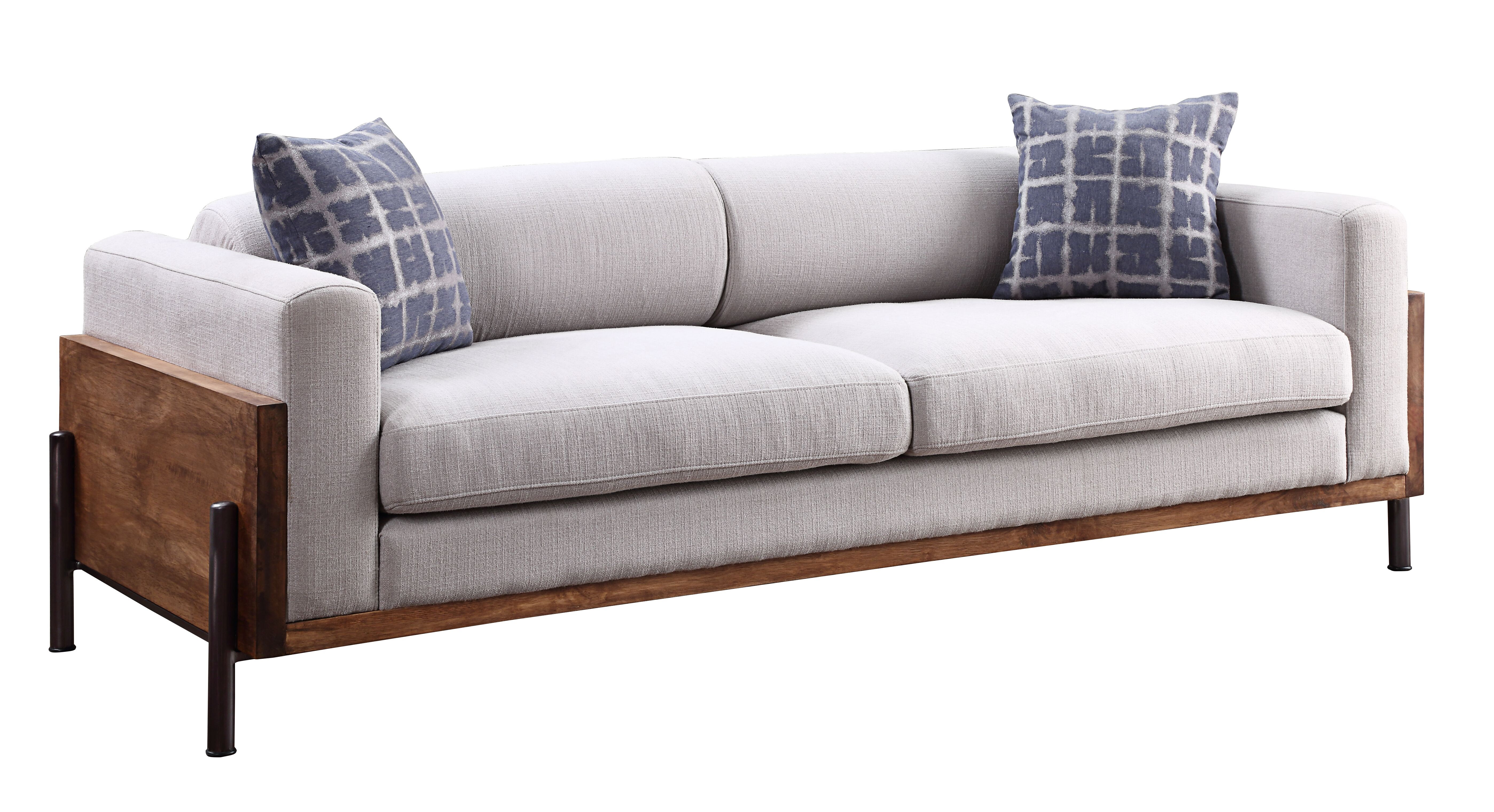 Acme Pelton Sofa with 2 Pillows Model 54890