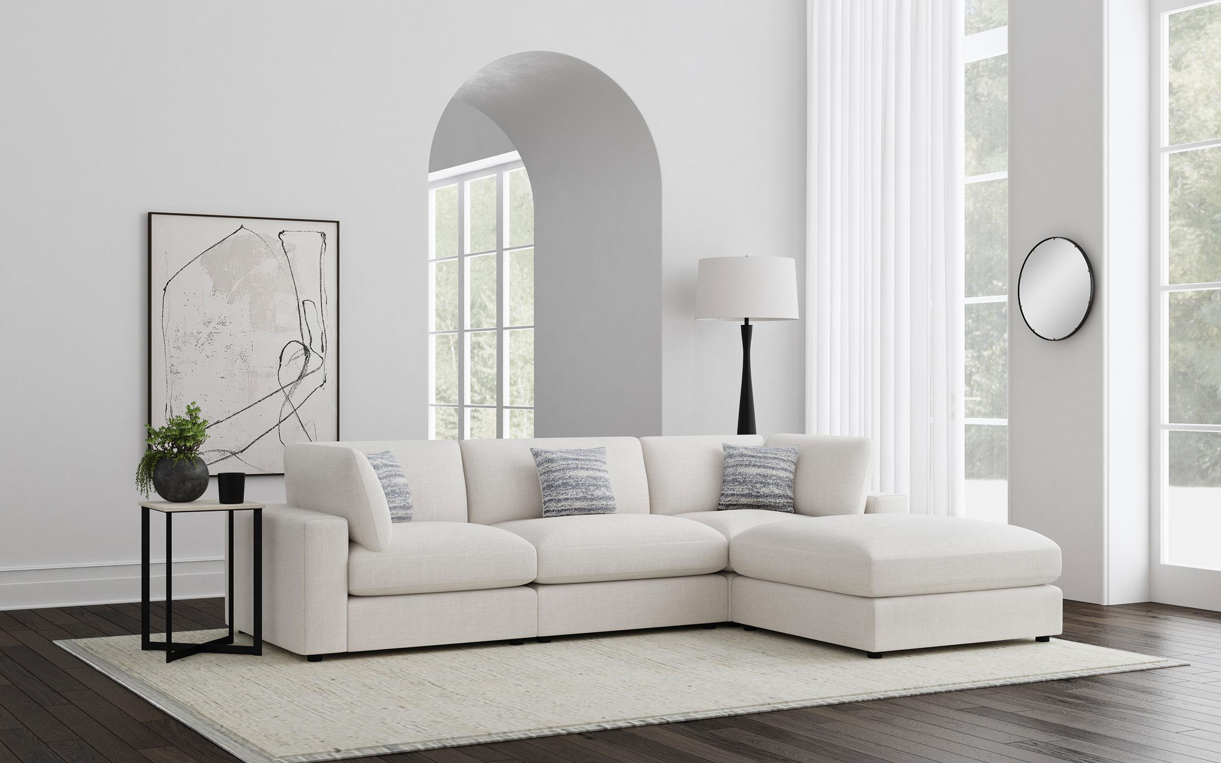 Coaster Serene Transitional Sectional Model 551321-Setb