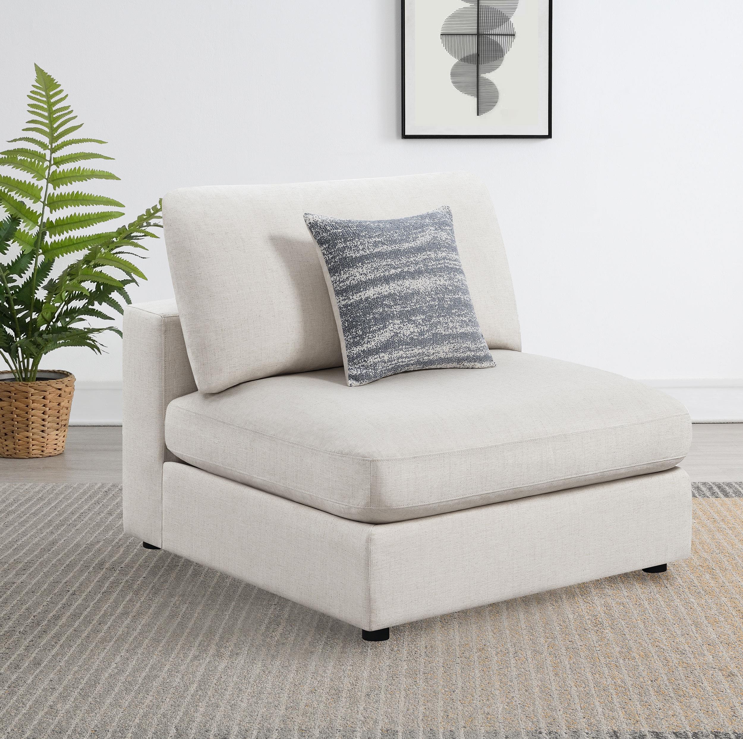 Coaster Serene Transitional Armless Chair Model 551321