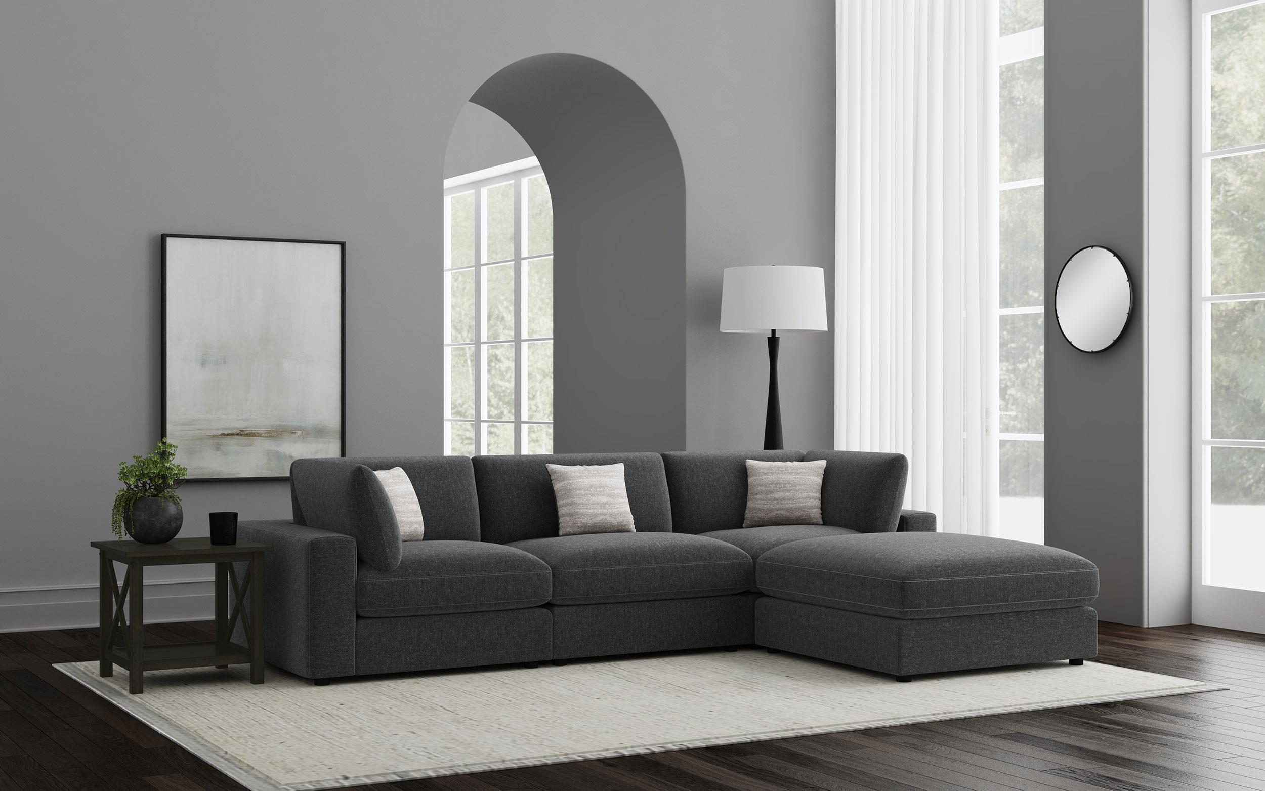 Coaster Serene Transitional Sectional Model 551324-Setb