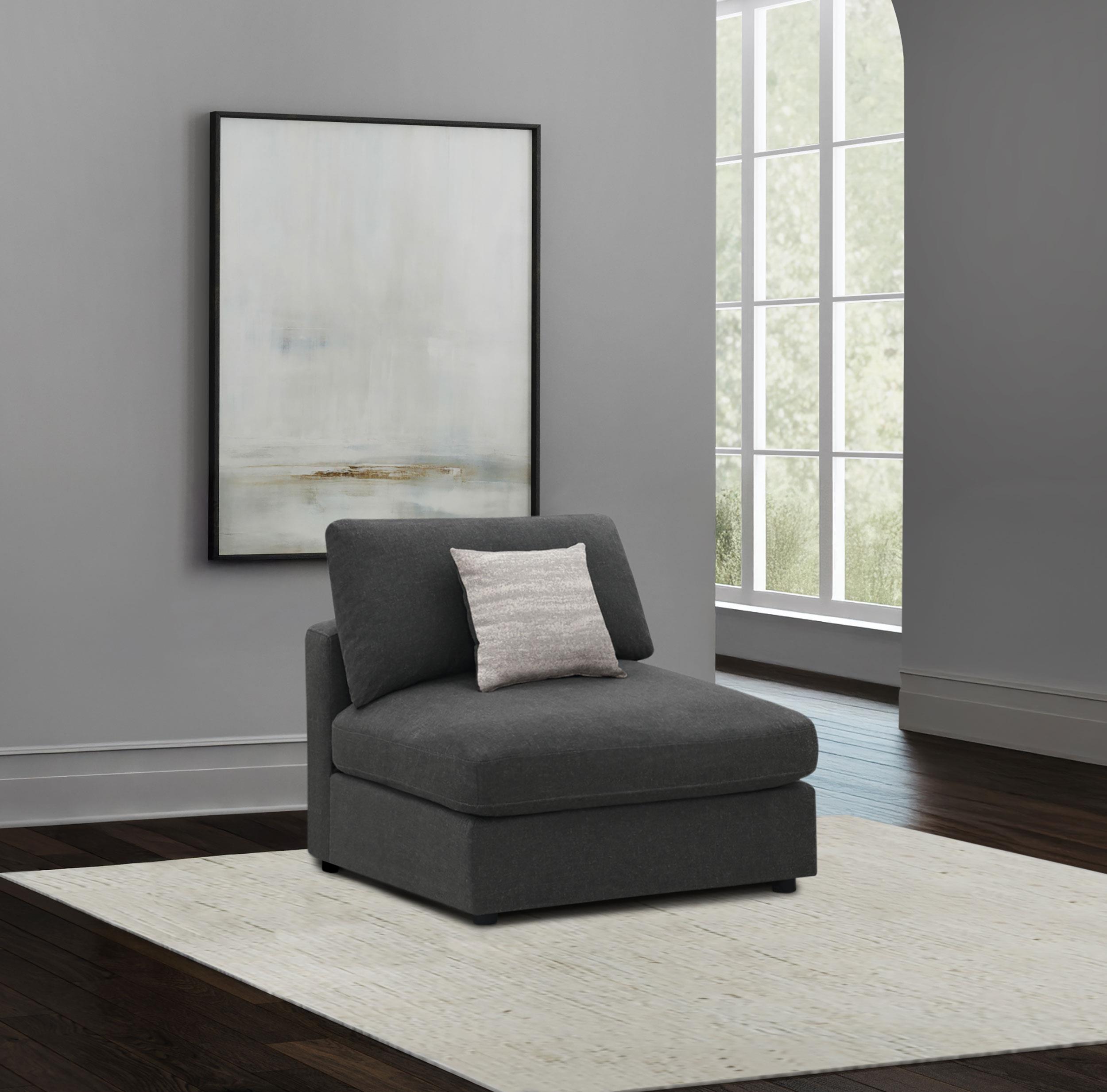 Coaster Serene Transitional Armless Chair Model 551324