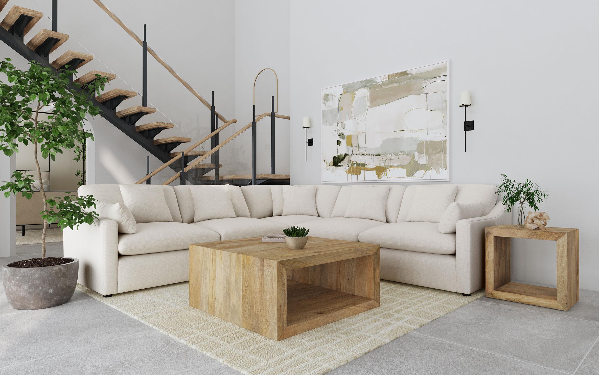 Coaster Hobson Transitional Sectional Model 551451-Seta