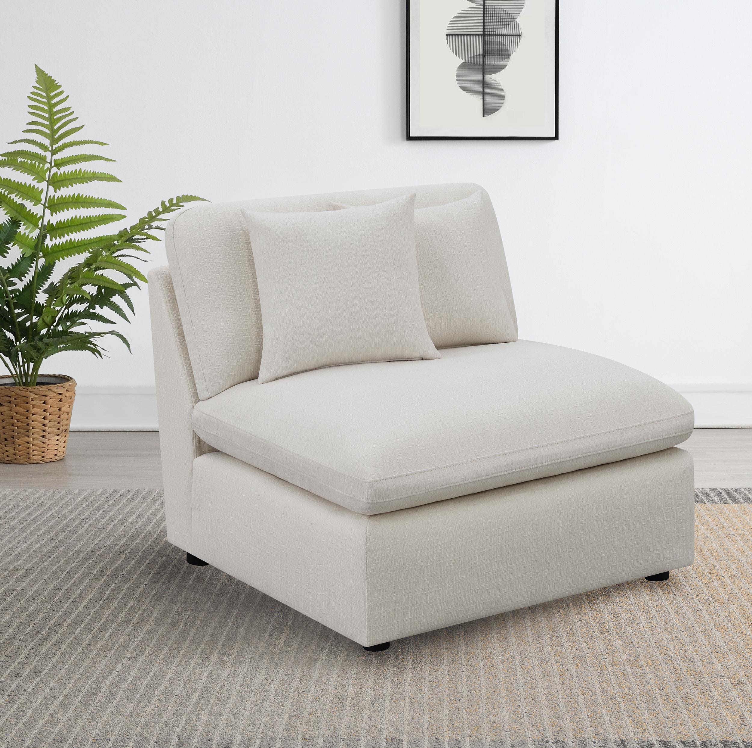 Coaster Hobson Transitional Armless Chair Model 551451