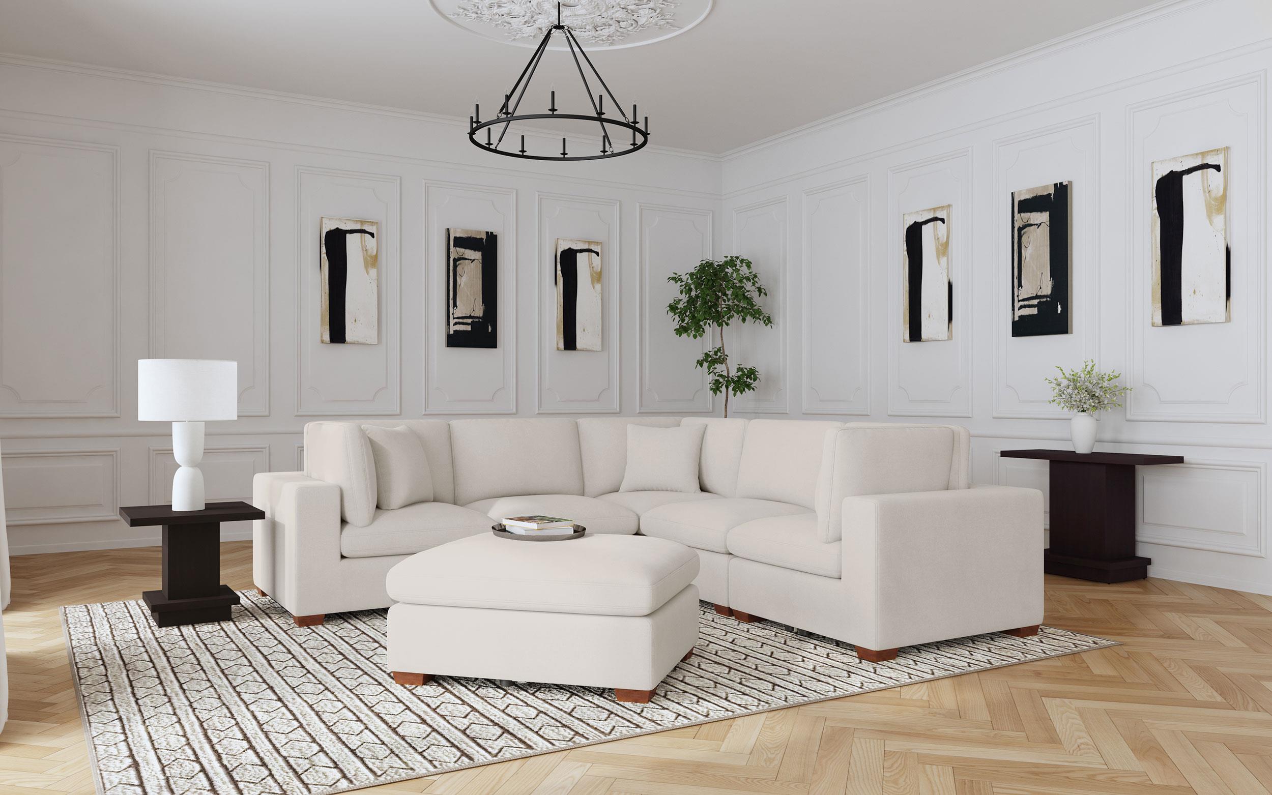 Coaster Lakeview Transitional Modular Sectional Model 551461-Seta
