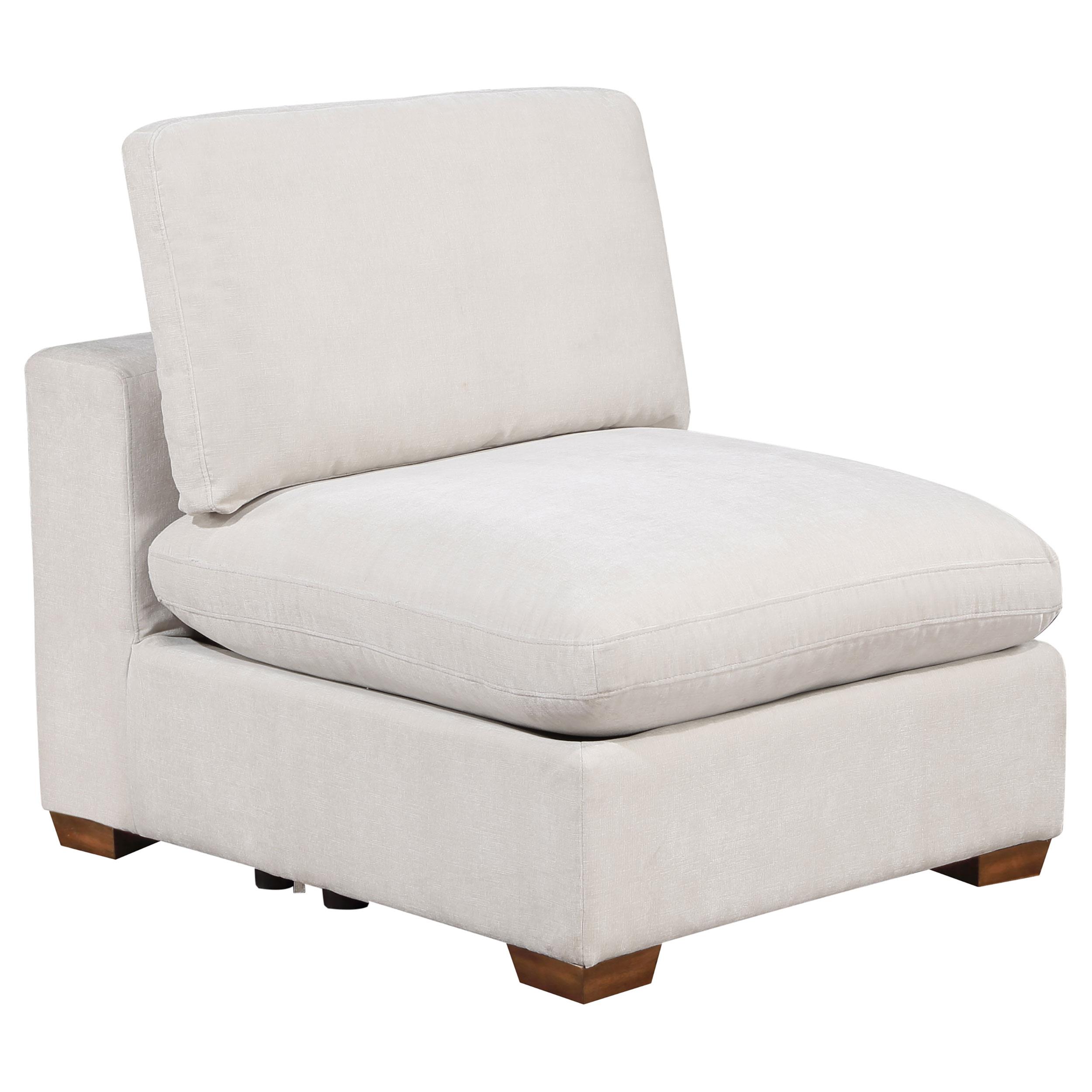 Coaster Lakeview Transitional Armless Chair Model 551461