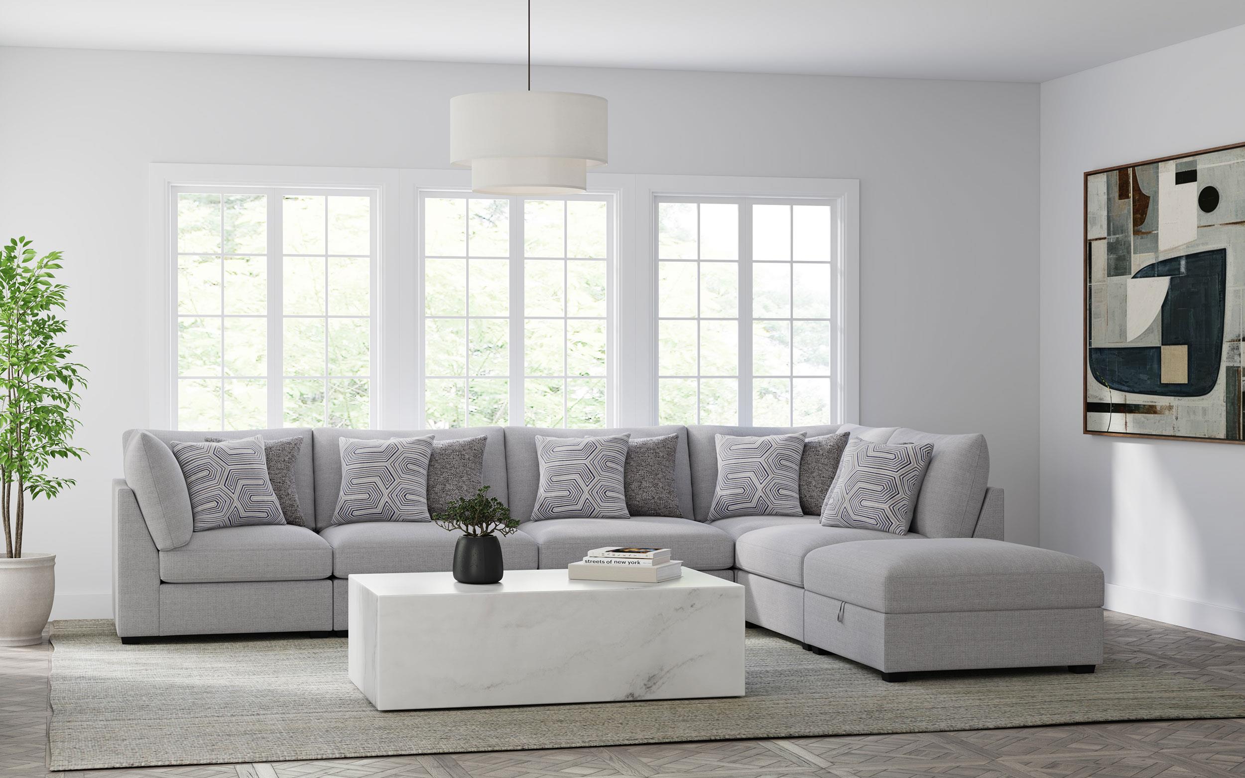 Coaster Cambria Contemporary Sectional Model 551511-Set