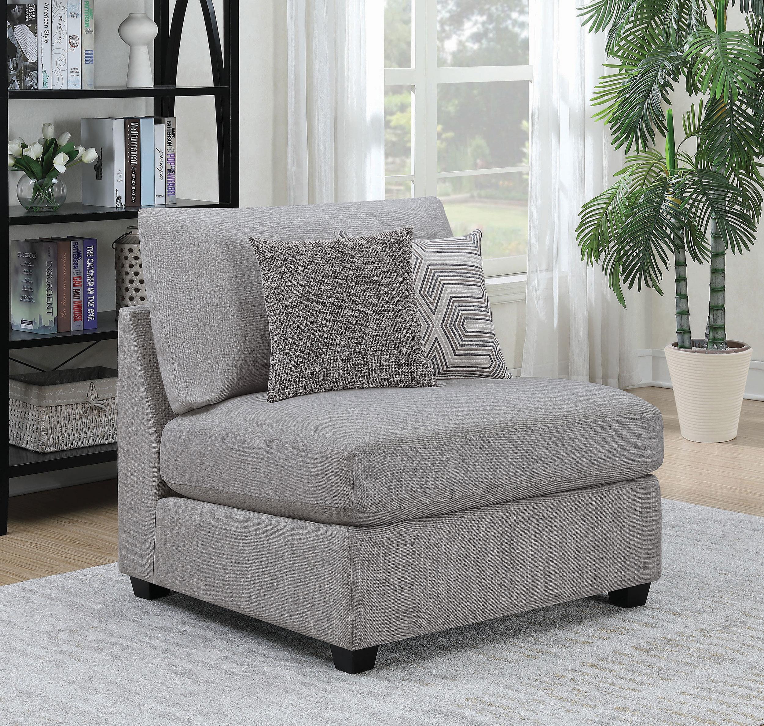 Coaster Cambria Contemporary Armless Chair Model 551511
