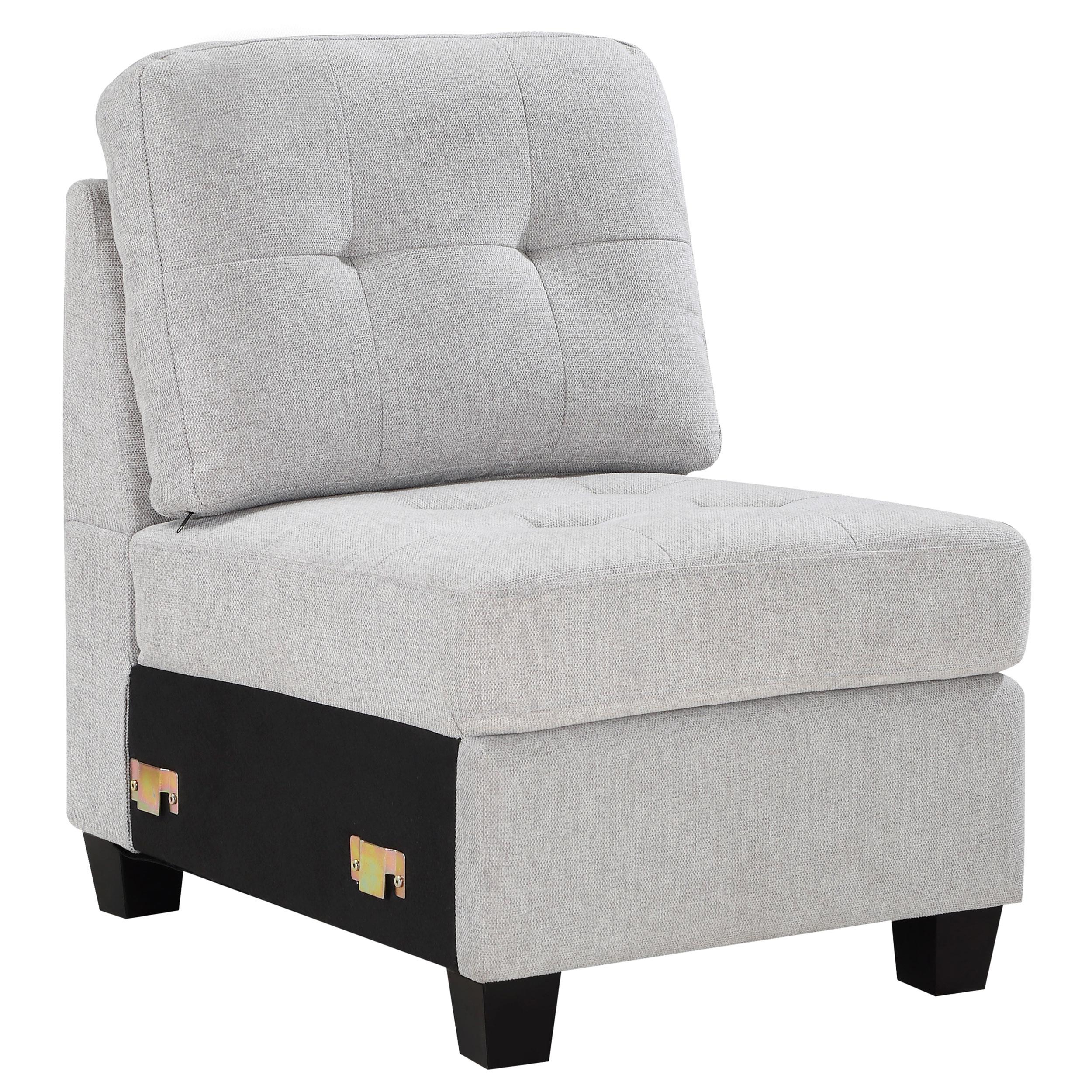 Coaster Georgina Transitional Armless Chair Model 551705