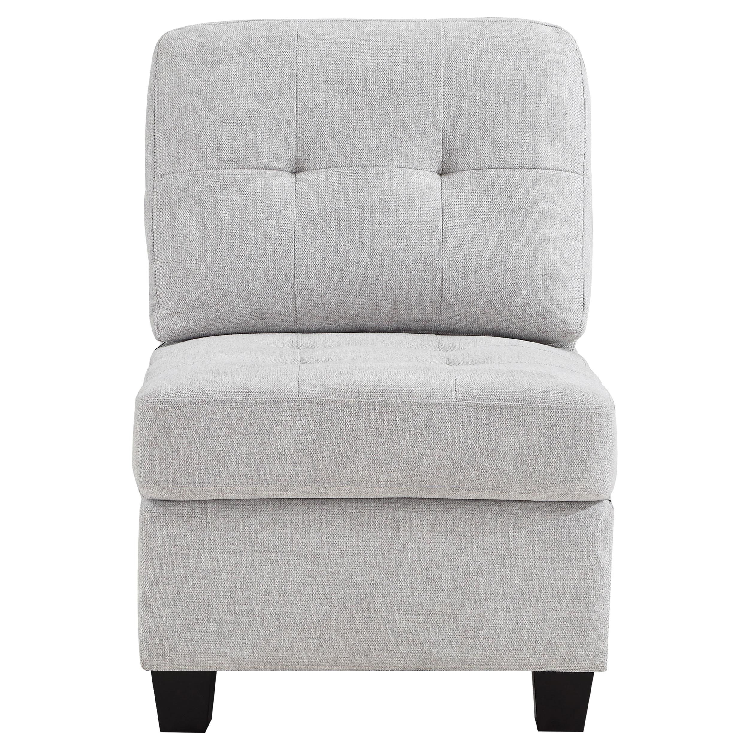 Coaster Georgina Transitional Armless Chair Model 551705