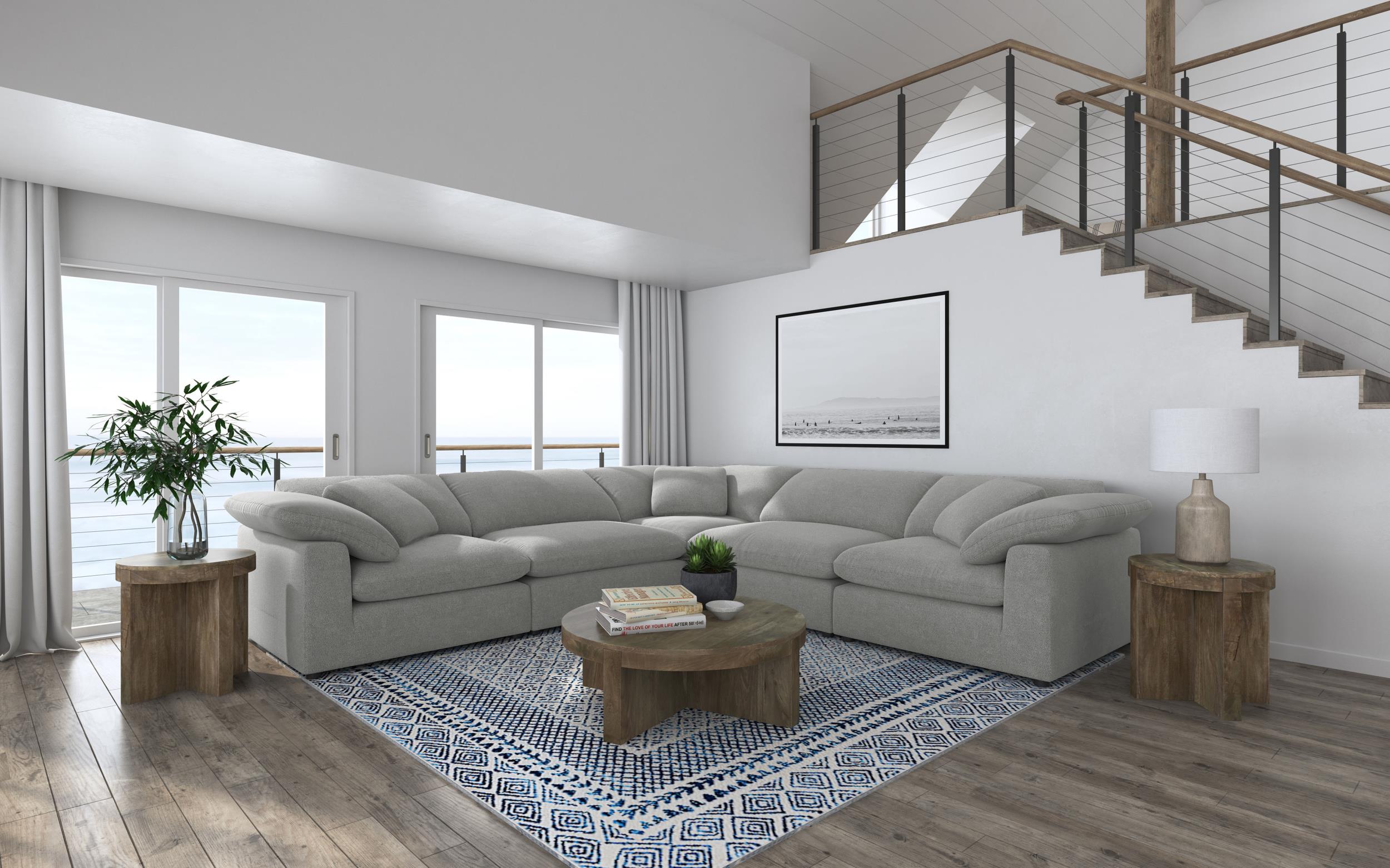 Coaster Raleigh Traditional Modular Sectional Model 551754-Setb