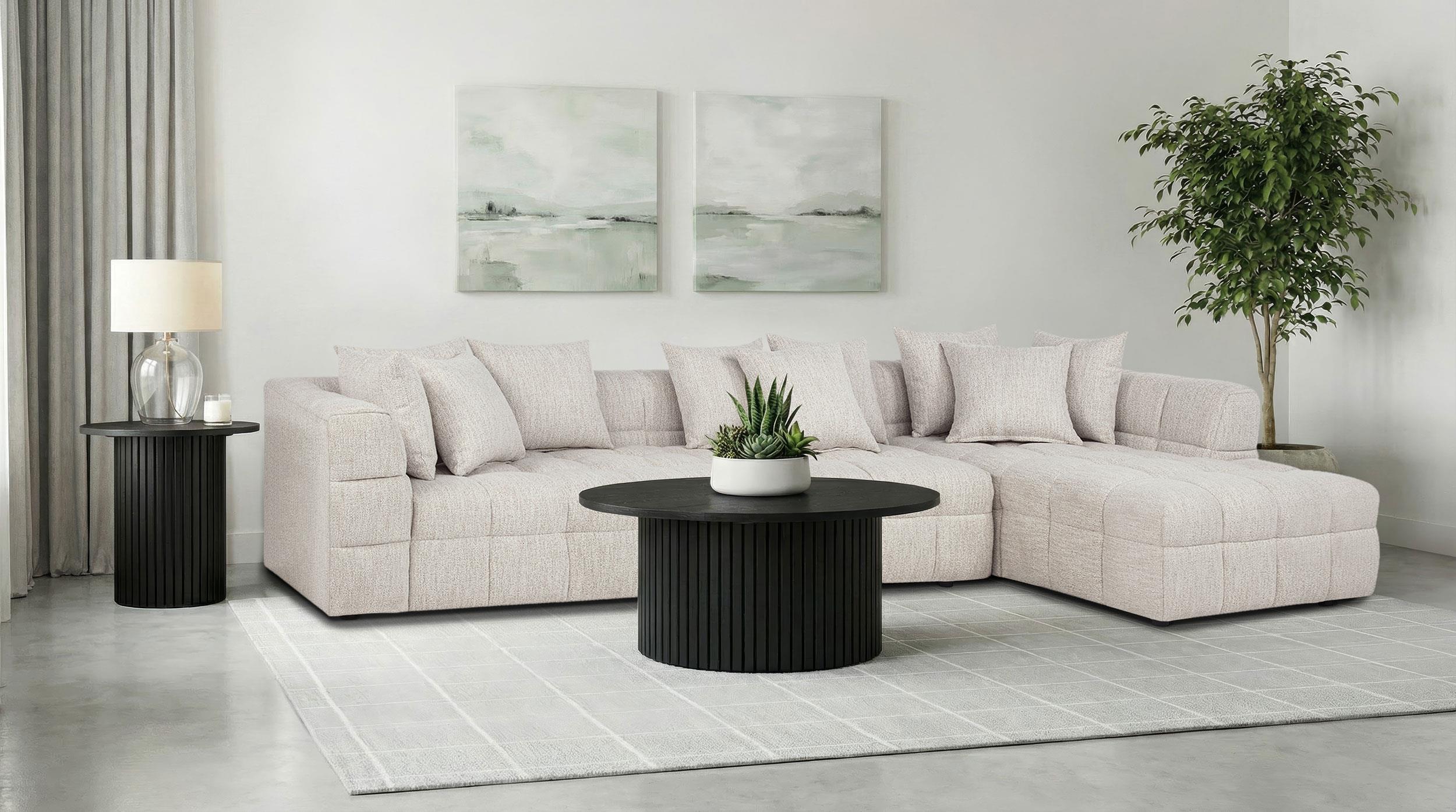 Coaster Amara Contemporary Sectional Model 551911-Seta