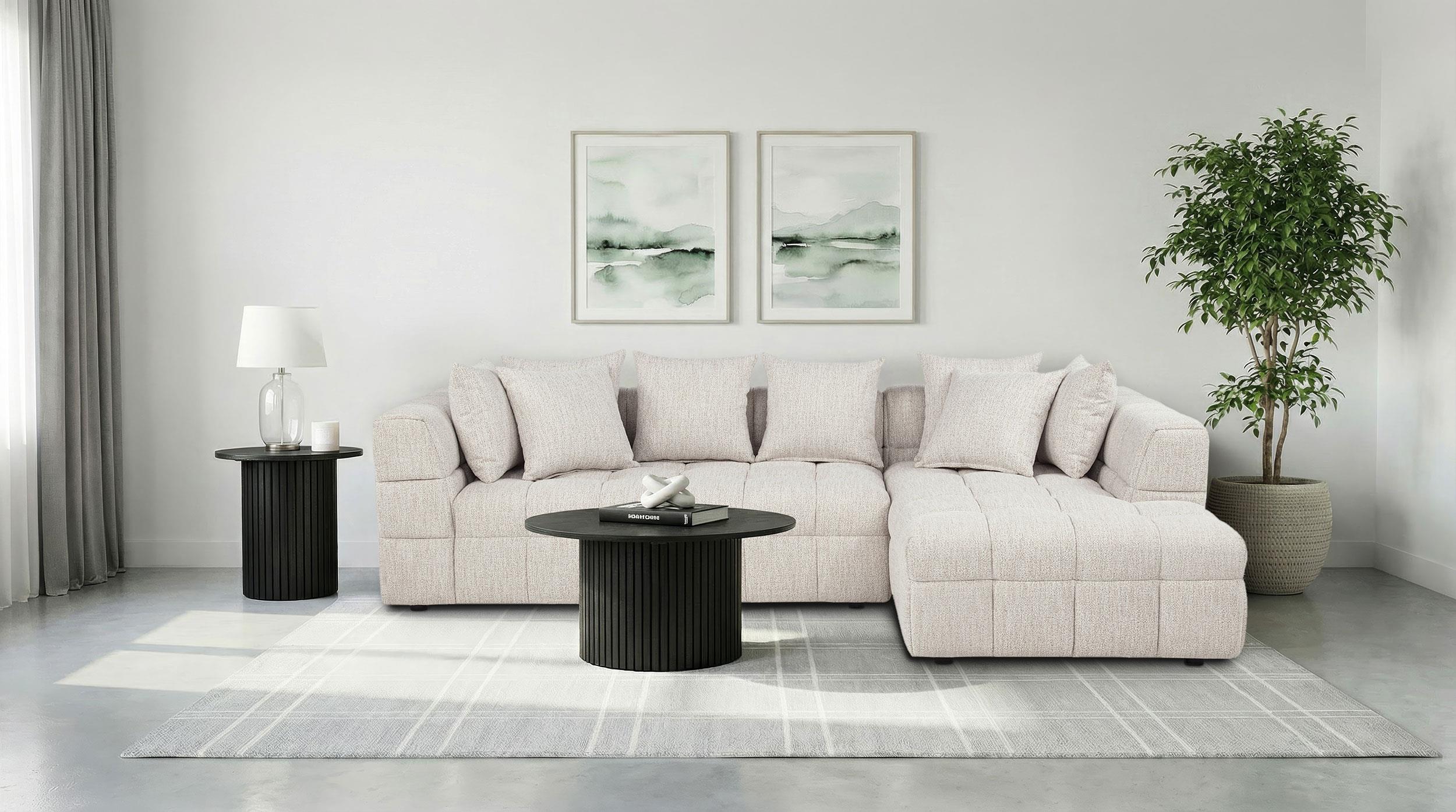 Coaster Amara Contemporary Sectional Model 551911-Setb