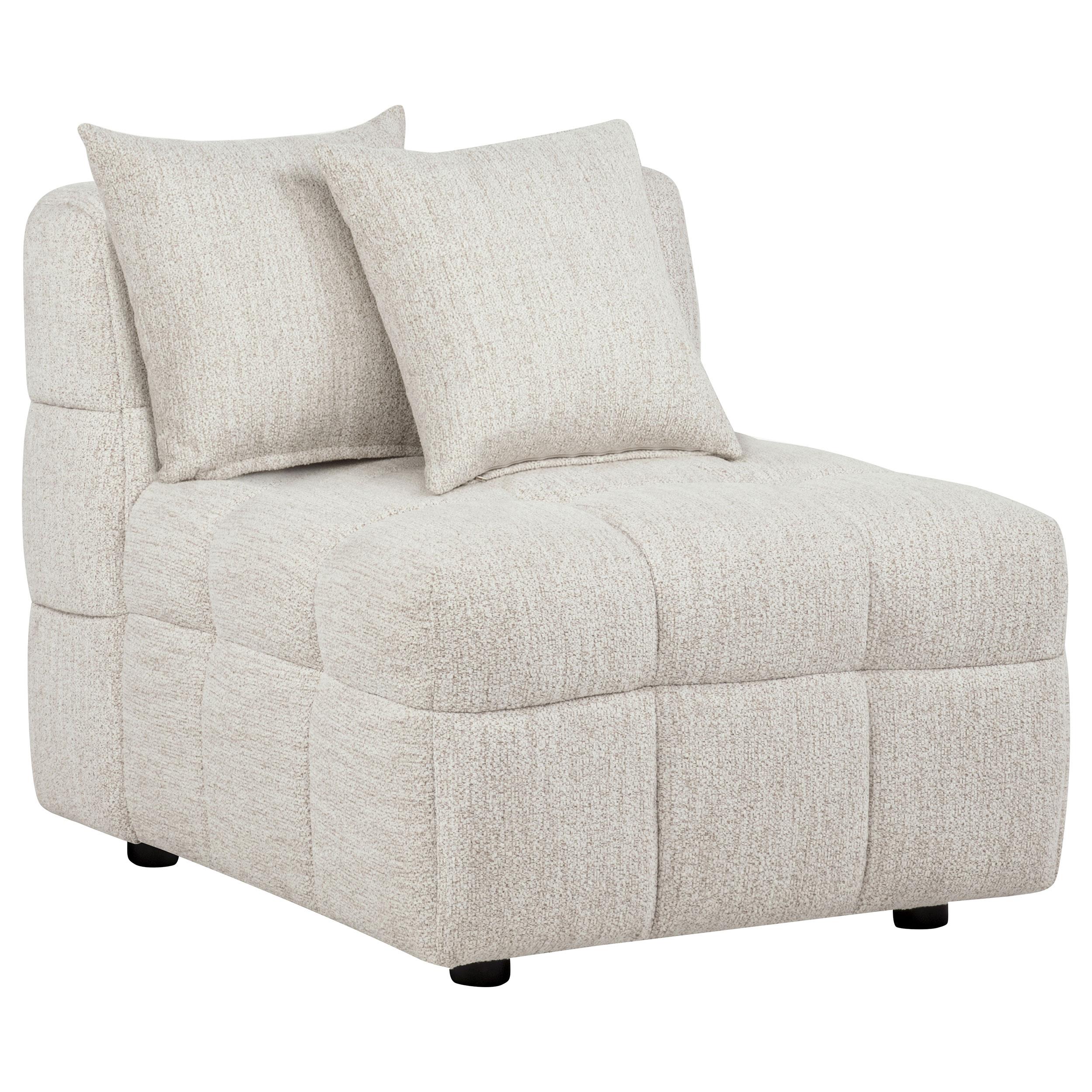 Coaster Amara Contemporary Armless Chair Model 551911