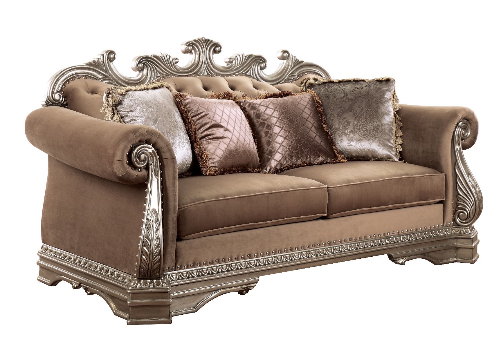 Acme Northville Loveseat with 4 Pillows Model 56931