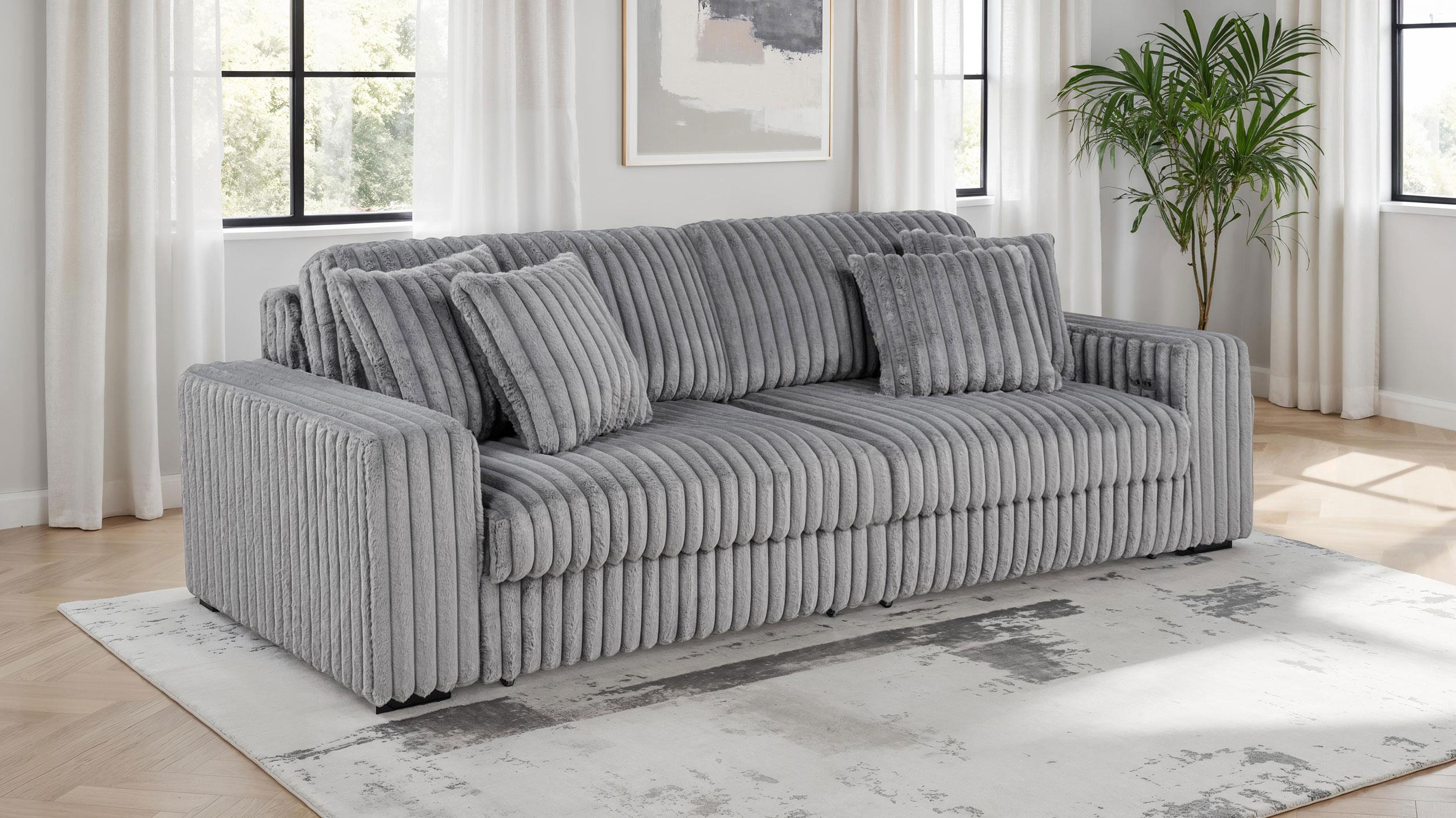 Coaster Jacana Transitional Power Sofa Chaise Model 600536P