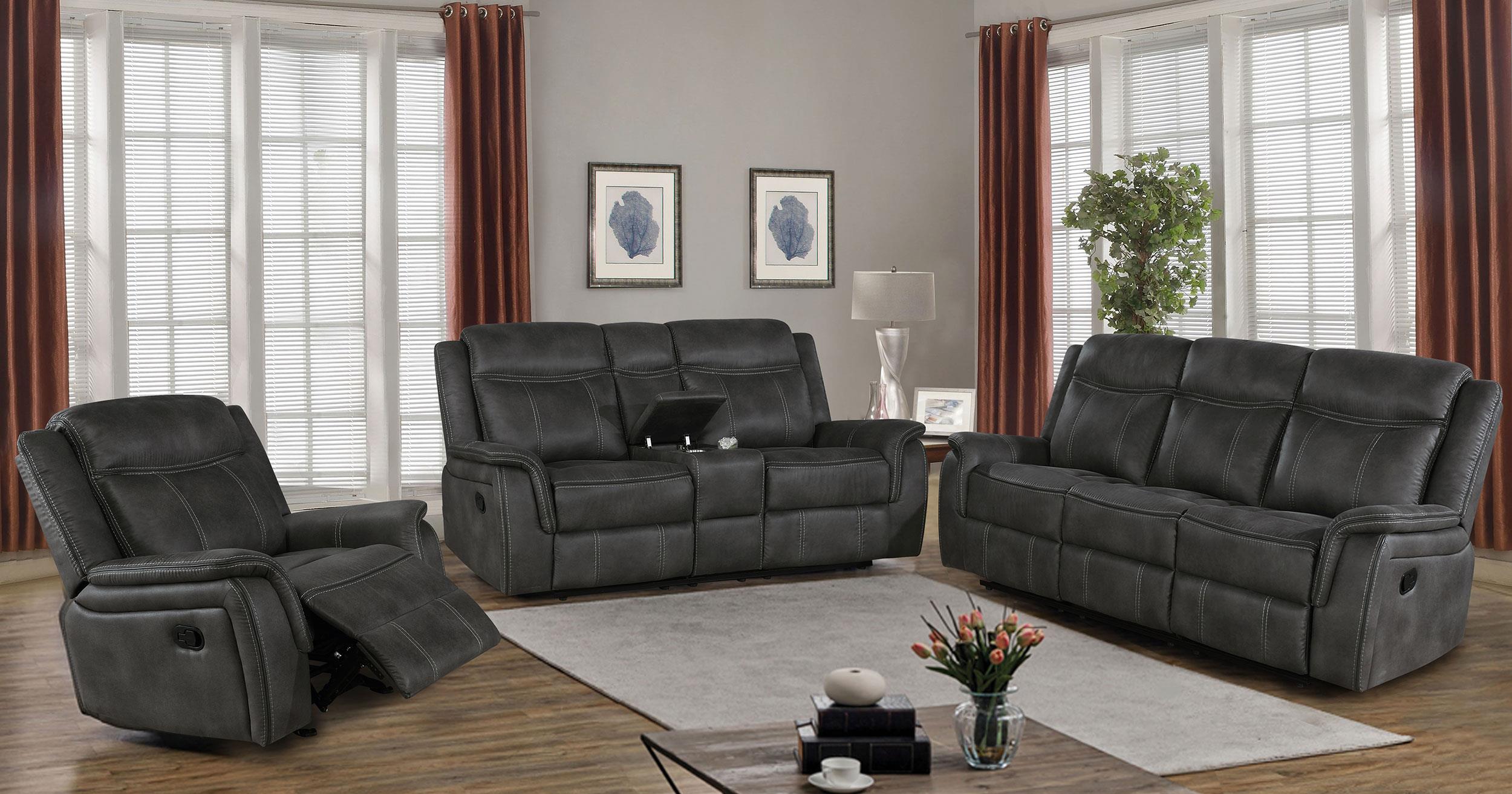 Coaster Lawrence Transitional Motion Sofa Model 603504-S3
