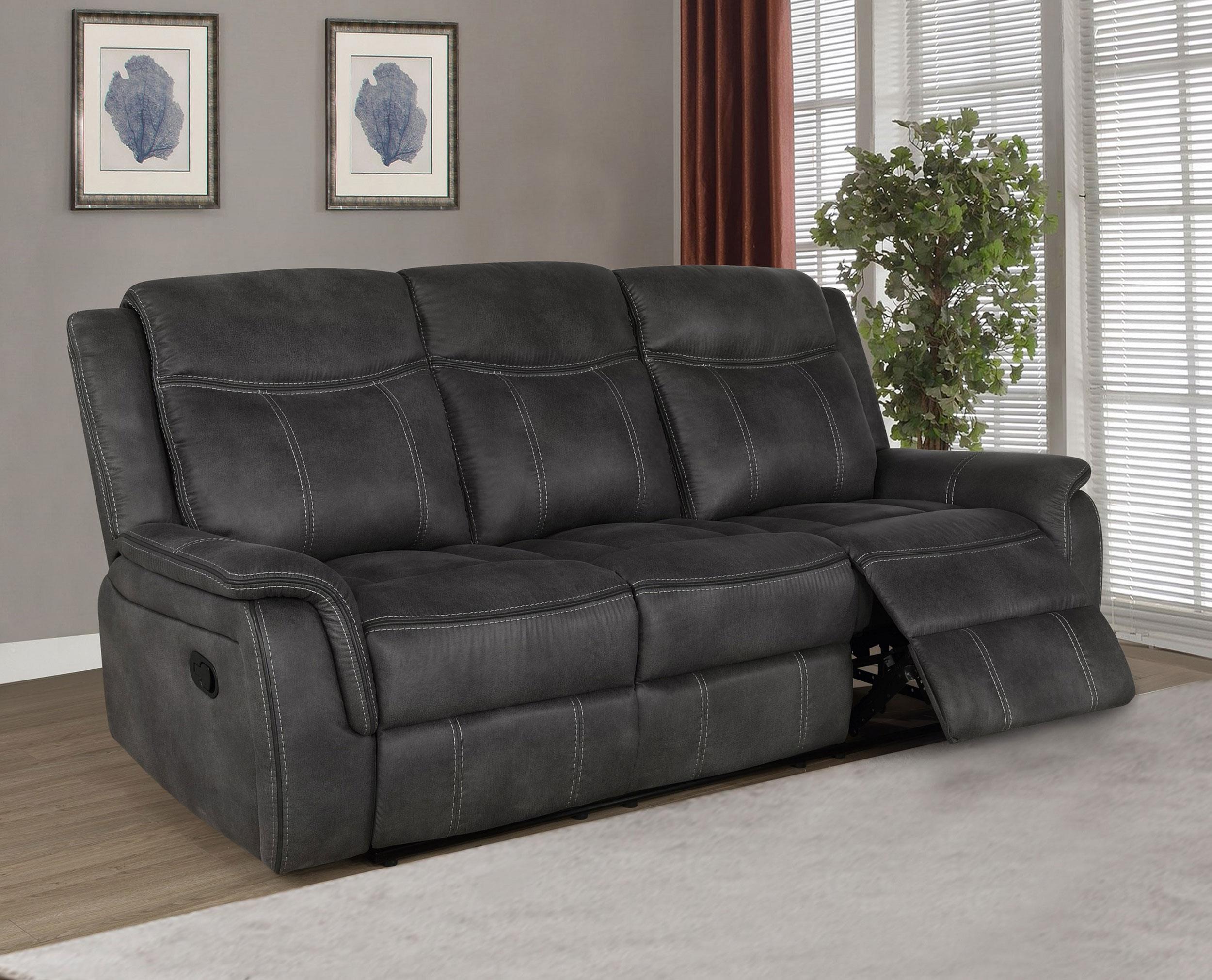 Coaster Lawrence Transitional Motion Sofa Model 603504