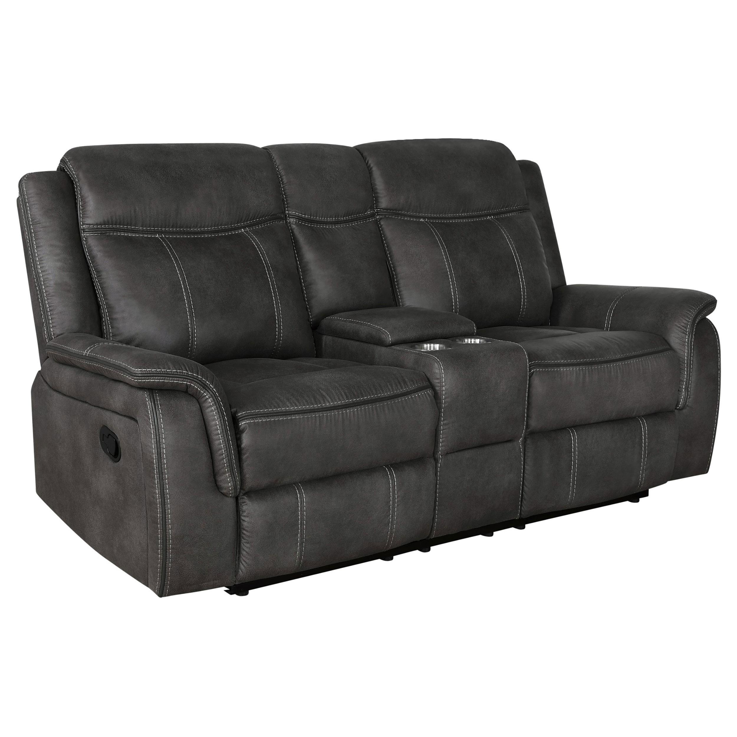 Coaster Lawrence Transitional Motion Loveseat Model 603505