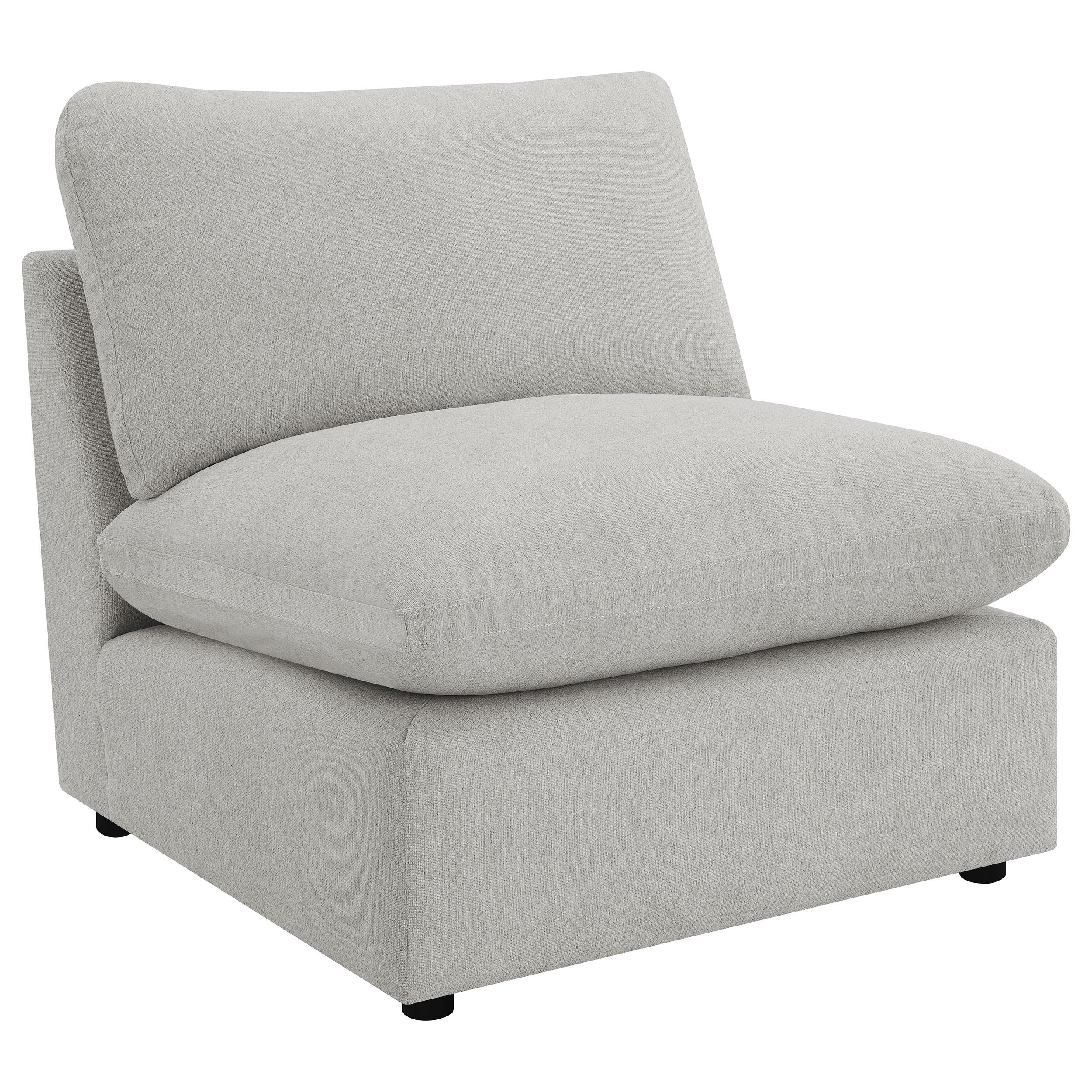 Coaster Collins Transitional Armless Chair Model 609560Ac